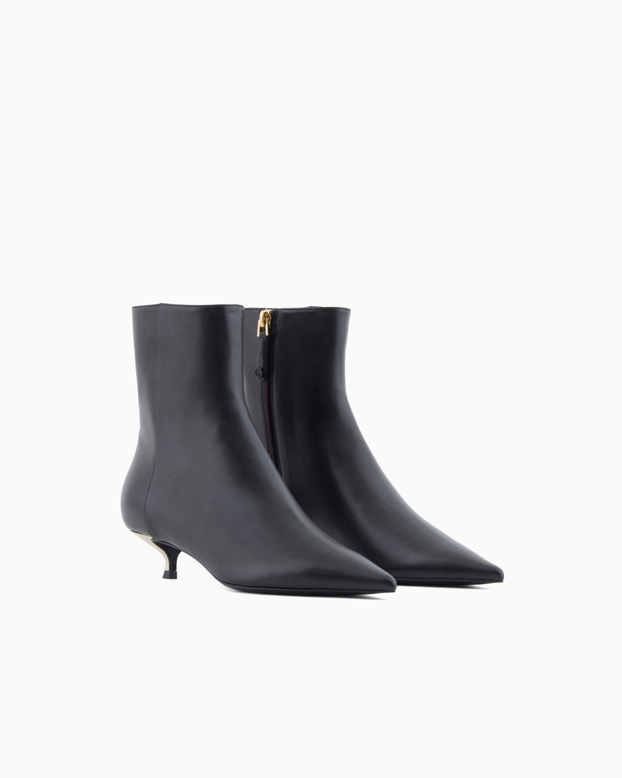 CALFSKIN ANKLE BOOTS - 2