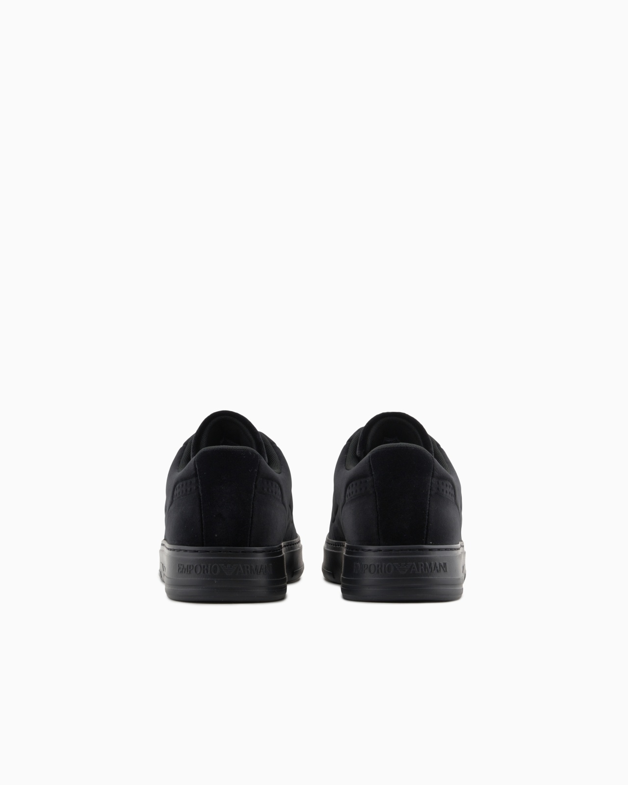 VELVET SNEAKERS WITH SIDE LOGO - 4