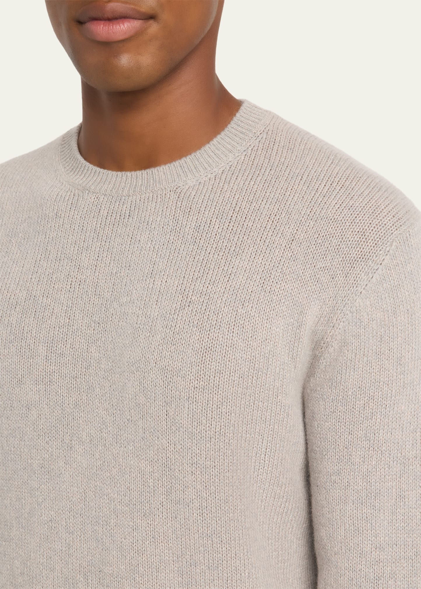 Men's Fobello Baby Cashmere Crewneck Sweater - 5
