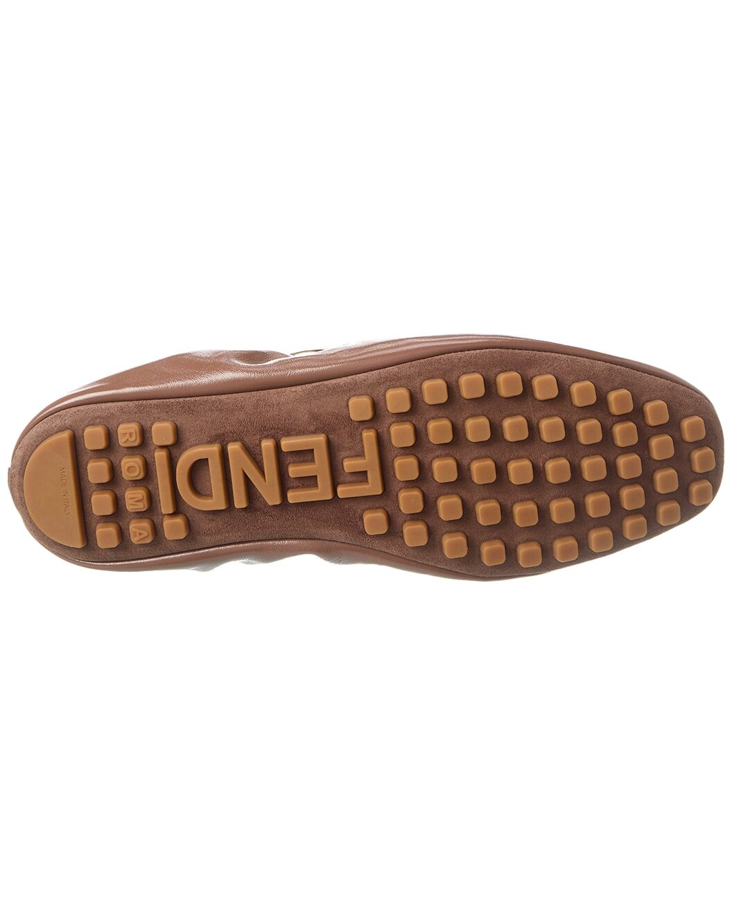 FENDI Filo Leather Ballerina Flat - 4