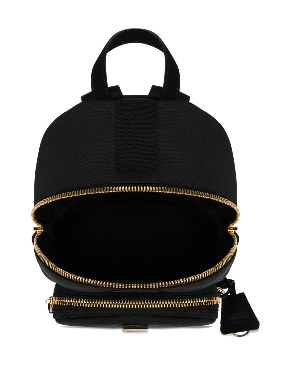 logo-plaque backpack - 3
