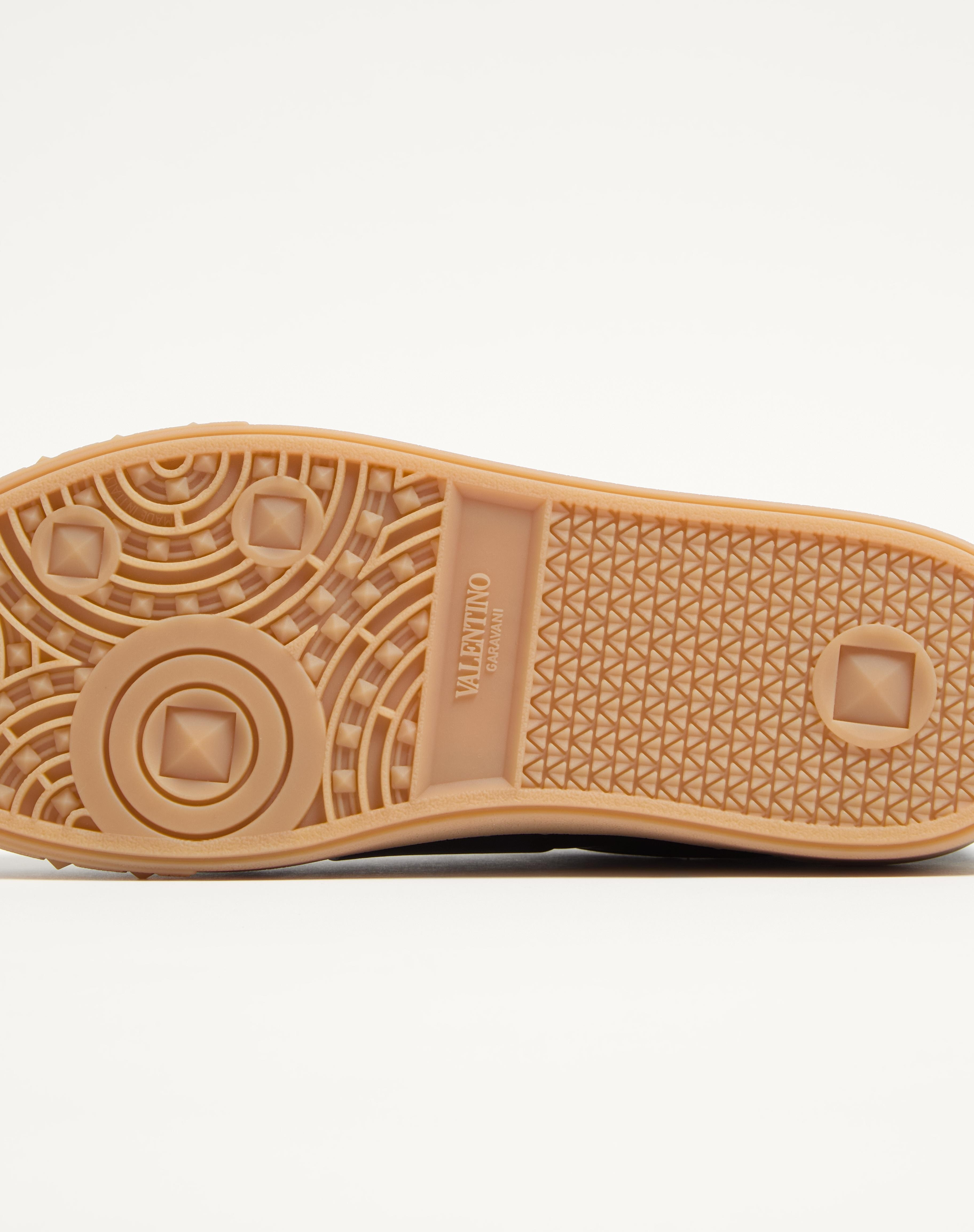 UPVILLAGE LOW-TOP SNEAKER IN PERFORATED NAPPA LEATHER - 5