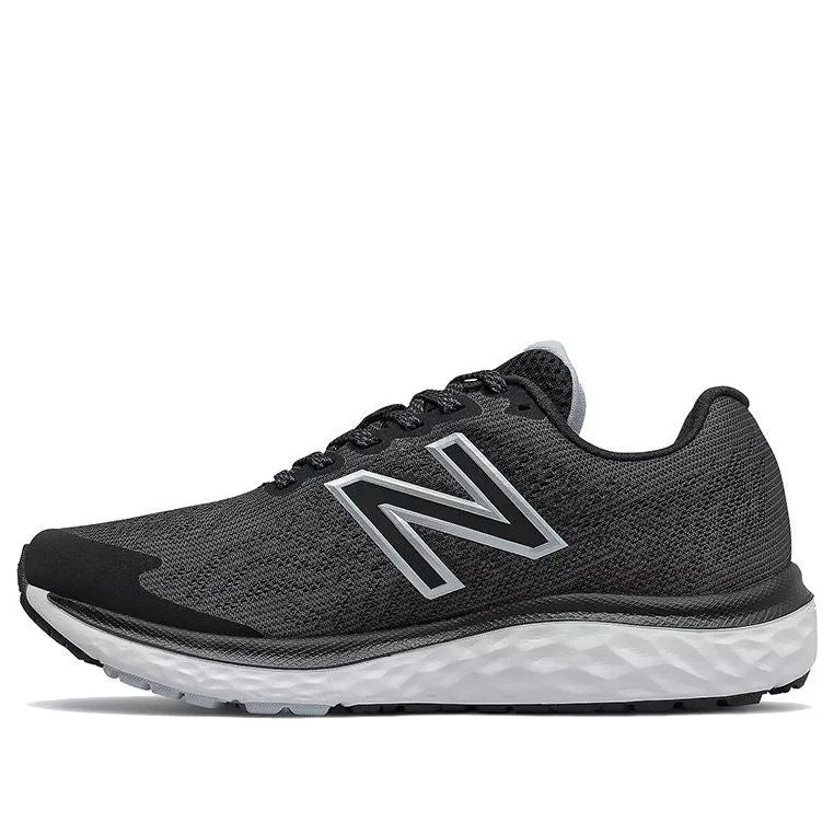 (WMNS) New Balance Fresh Foam 680v7 'Black White' W680LK7 - 1