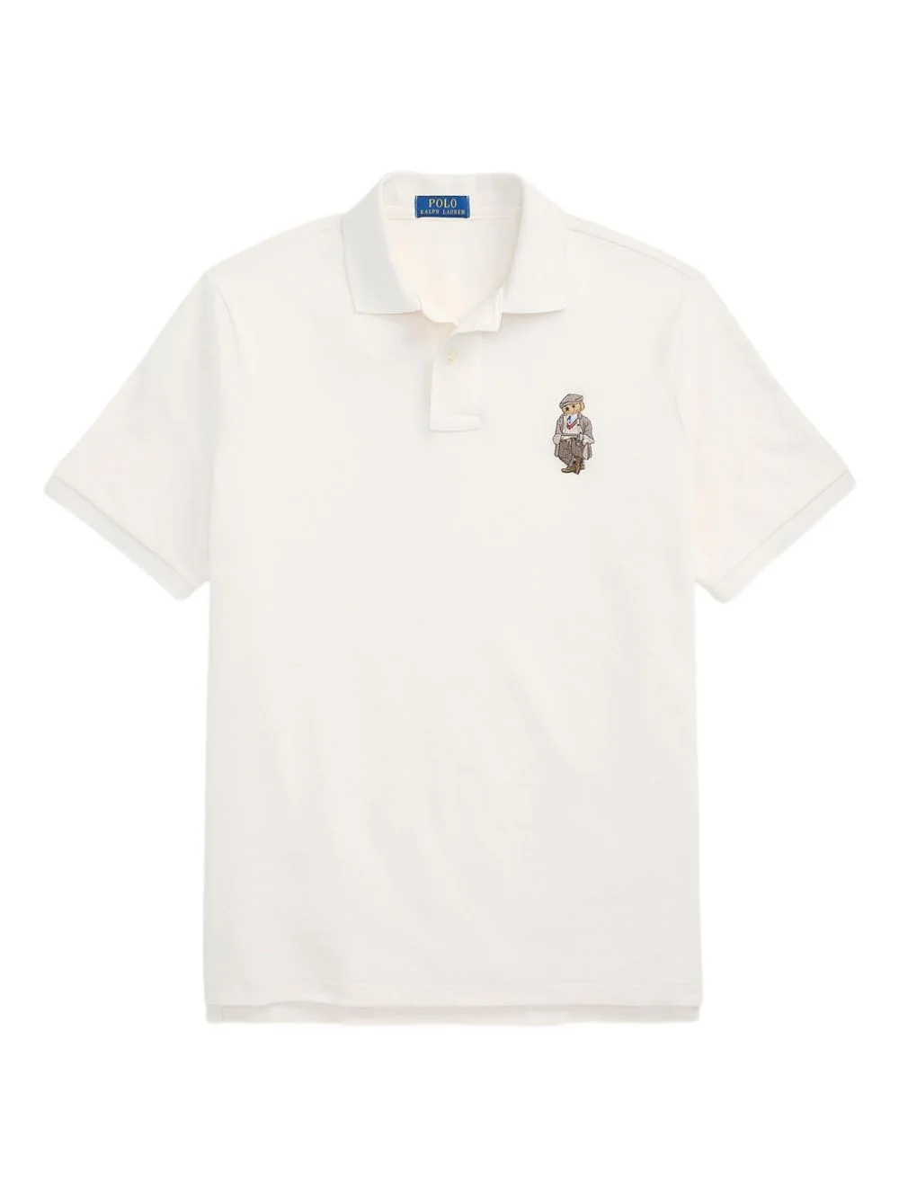 Polo Bear-embroidered polo shirt - 1