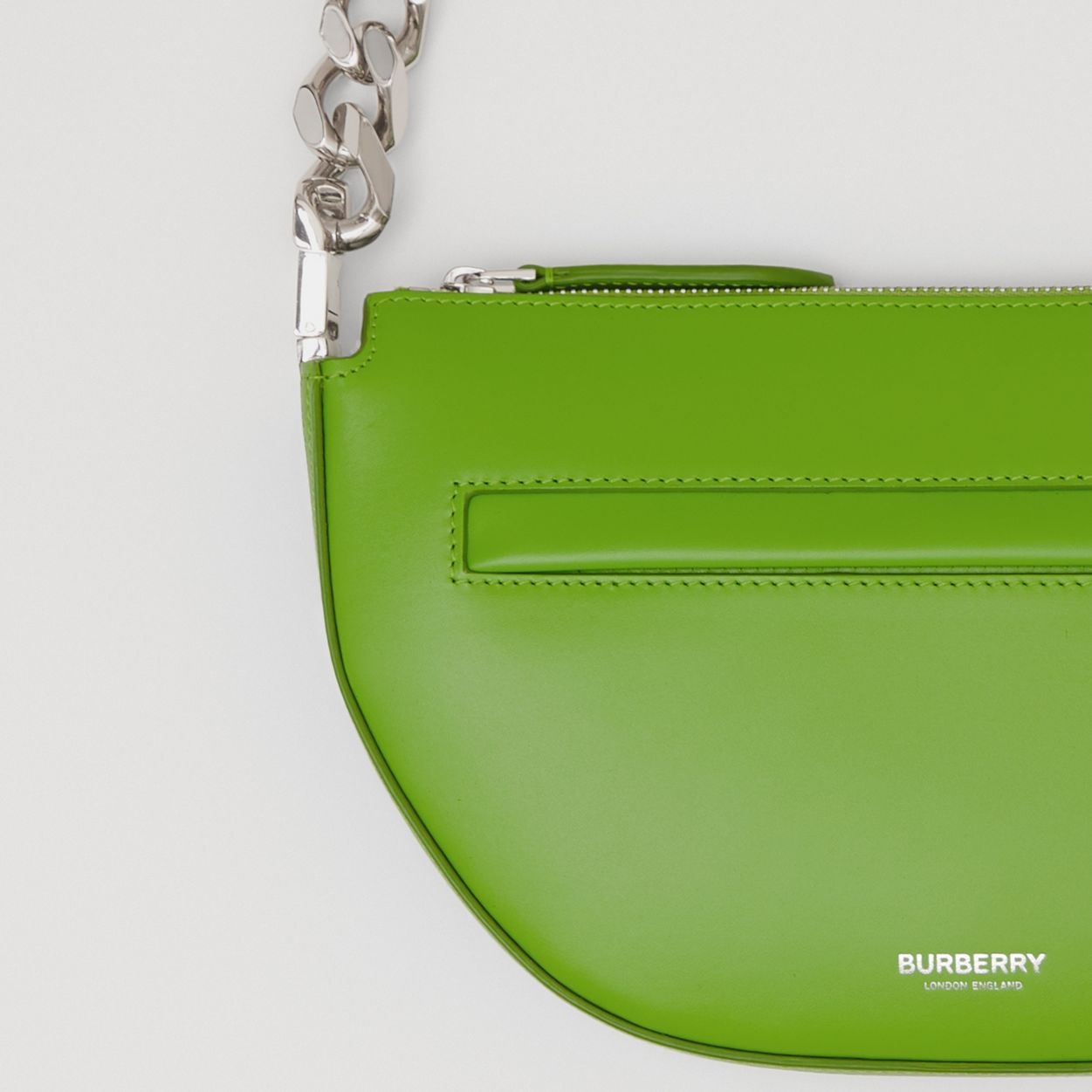 Mini Leather Zip Olympia Bag - 2