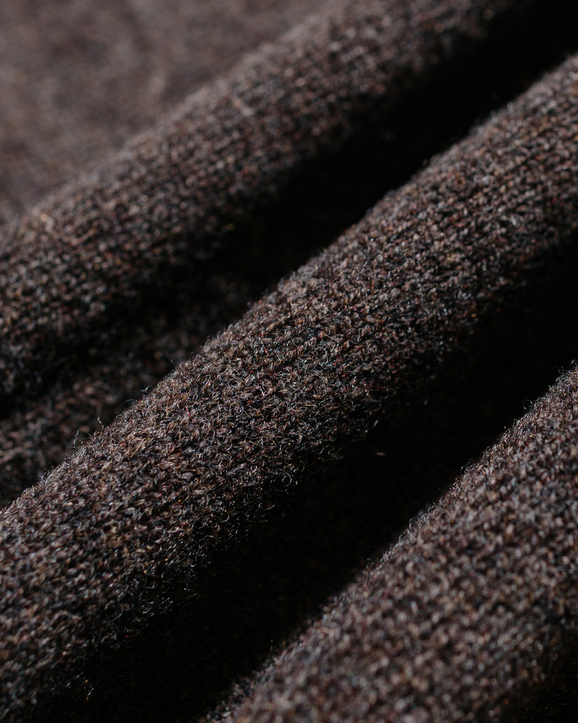 Standard Merino Lambswool Polo Heathland Brown - 6