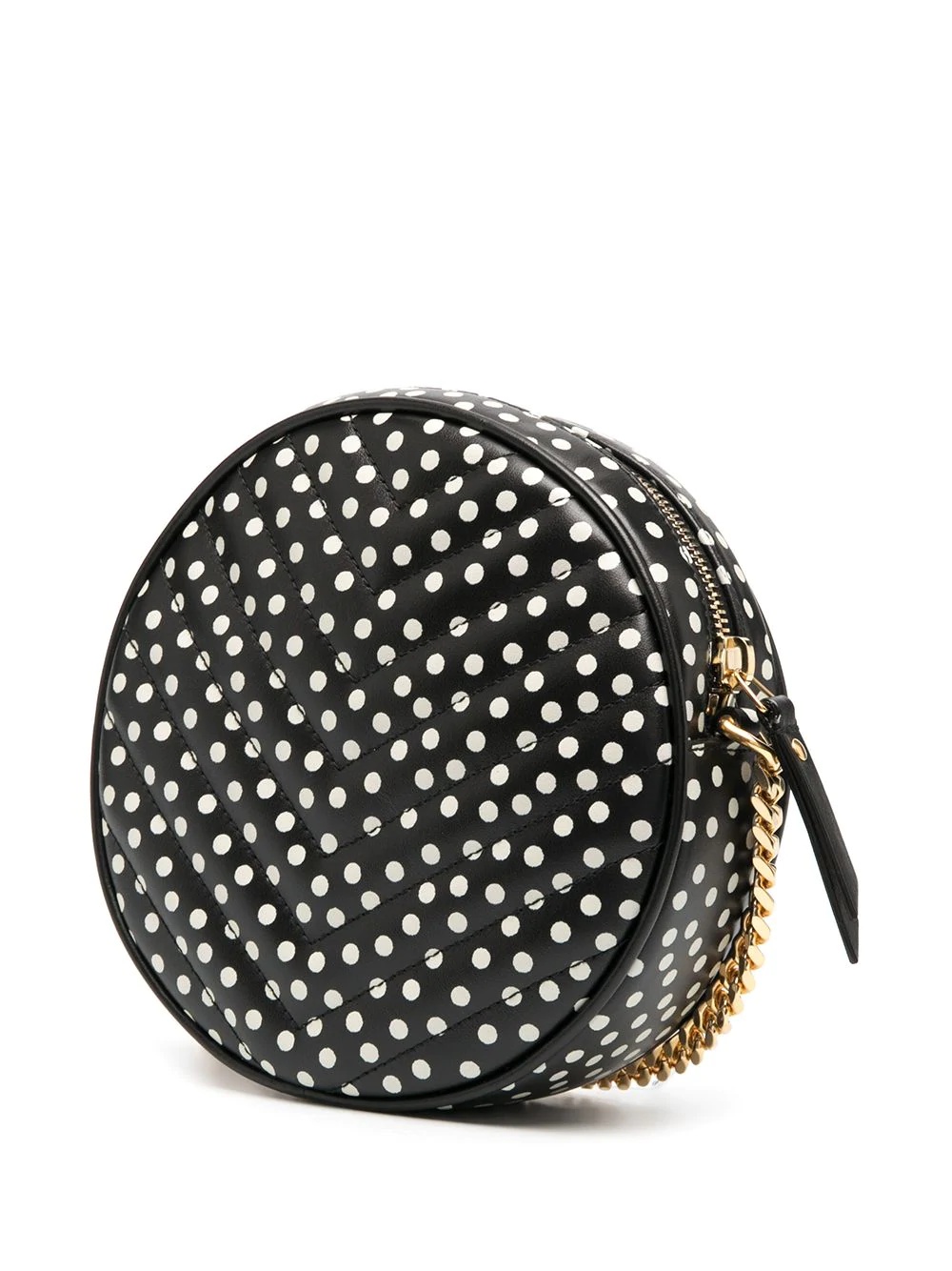 Vinyle polka dot crossbody bag - 3