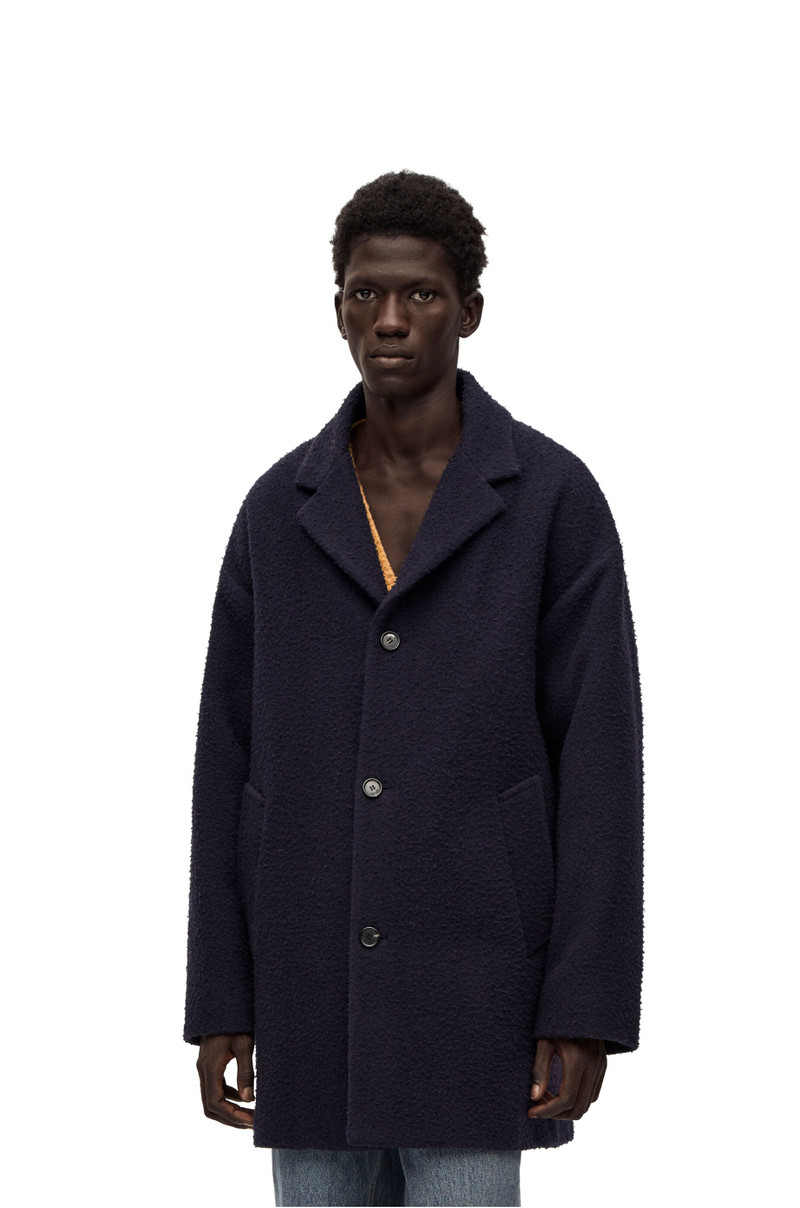 Textured coat in wool 3