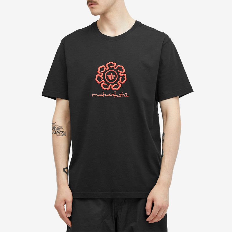 MAHARISHI Maharishi Spiral Temple T-Shirt outlook