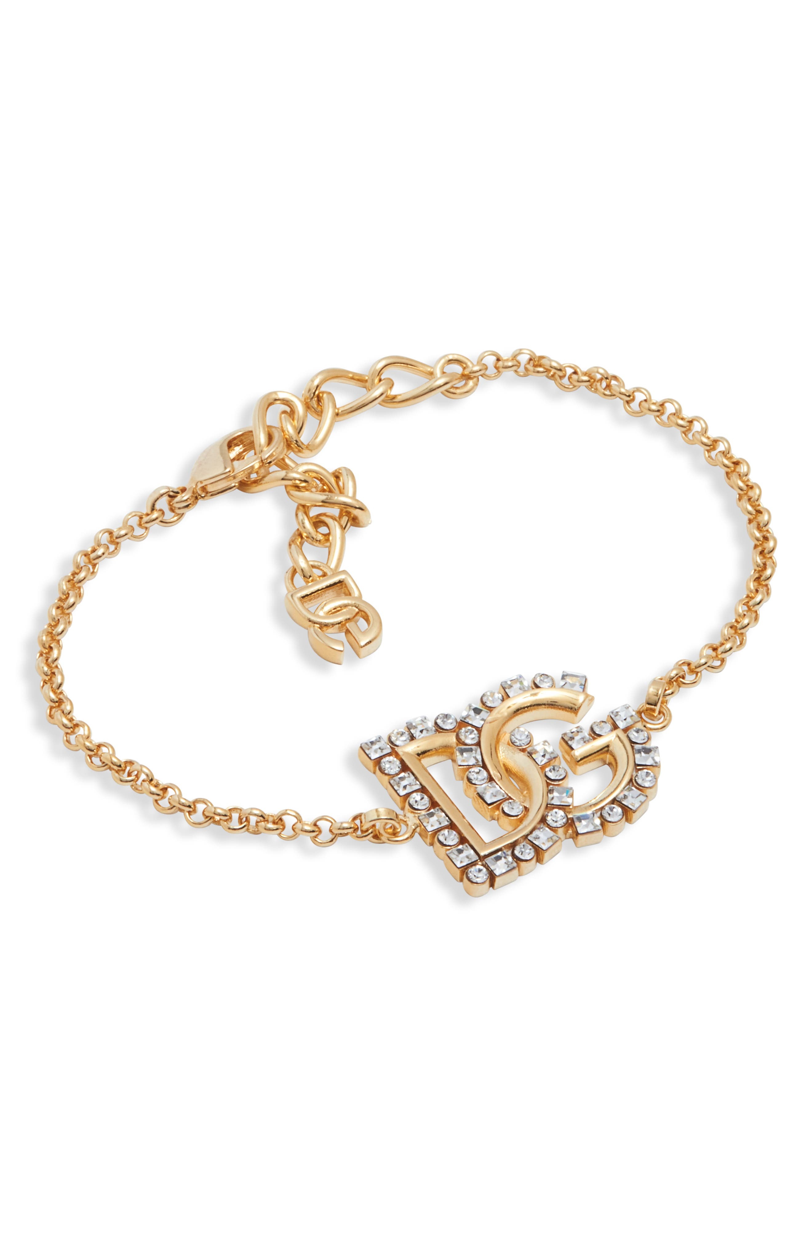 Dolce&Gabbana DG Pendant Bracelet in Zoo00 Oro at Nordstrom - 1
