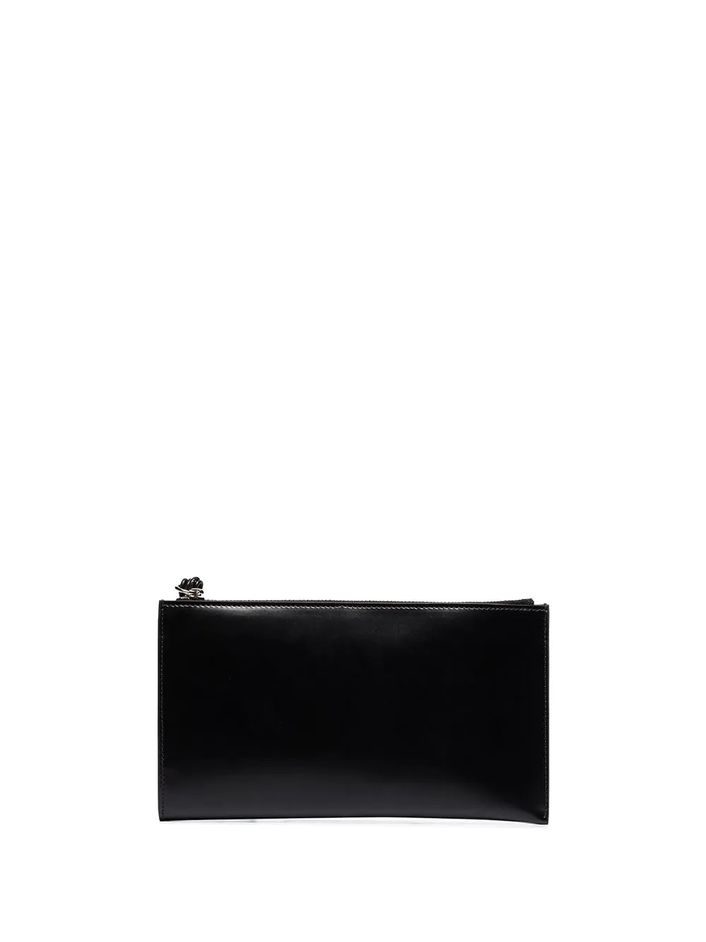 zipped leather pouch - 3