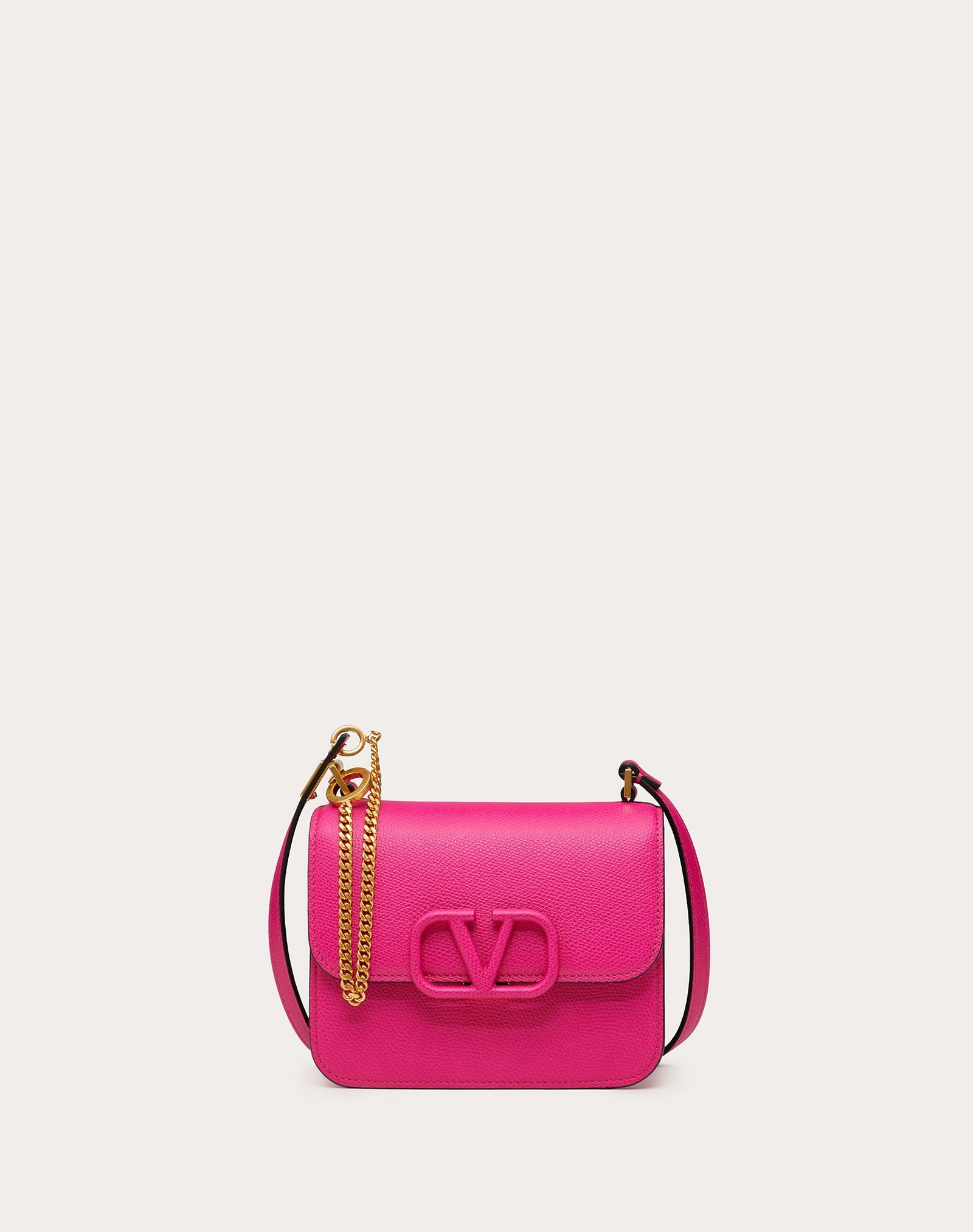 Small VSLING Grainy Calfskin Shoulder Bag - 1