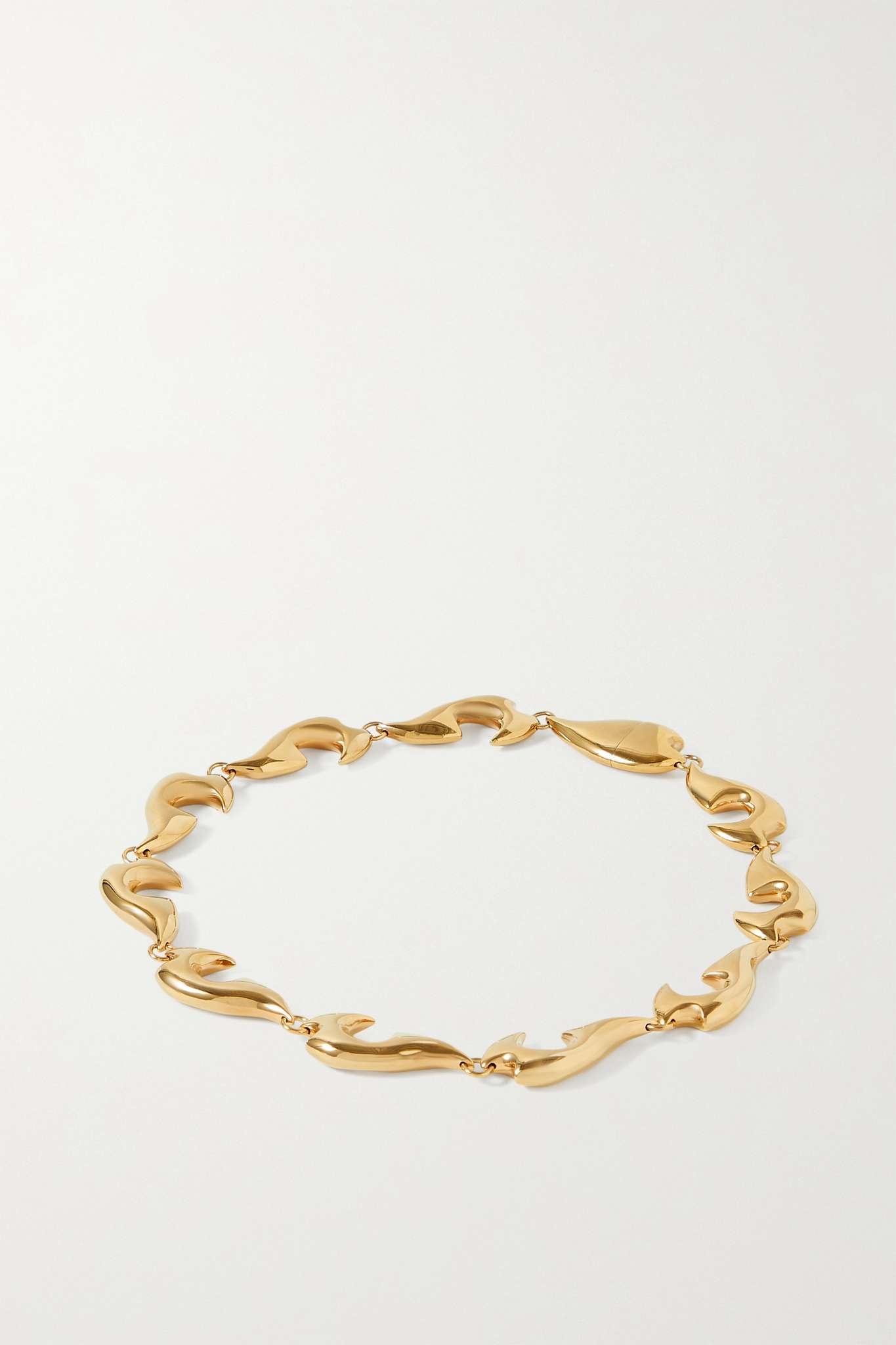 Gold vermeil necklace - 1