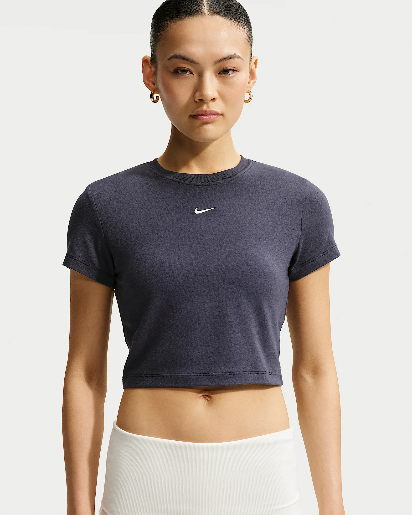 Nike Sportswear Chill Knit Women's Cropped T-Shirt - 1