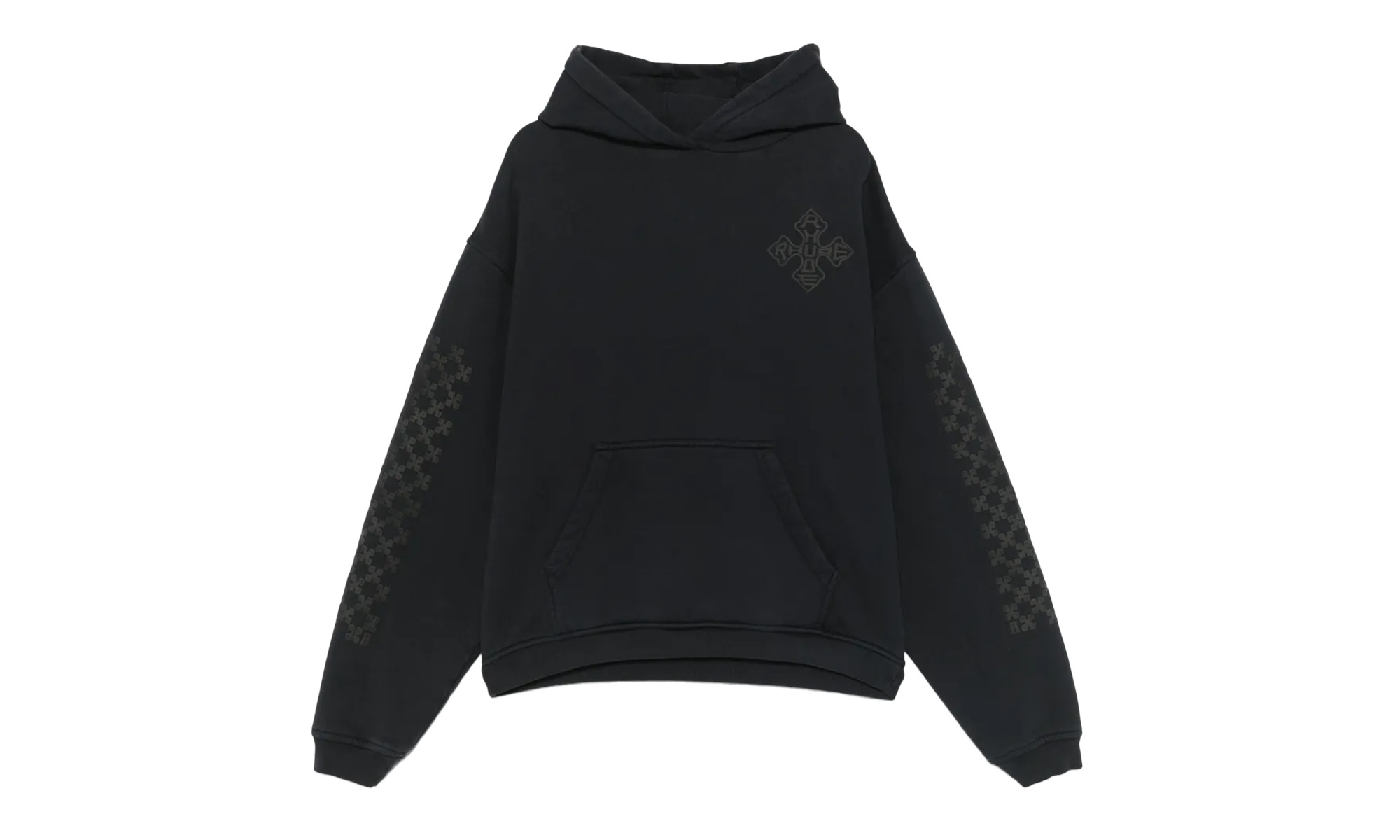 CROSS LOGO HOODIE VTG "Black" - 1