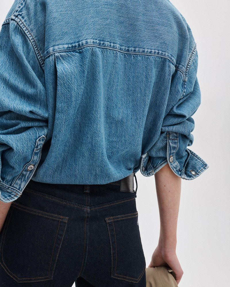 Sutton Cigarette Jeans Vintage Stretch in Dark Rinse 4