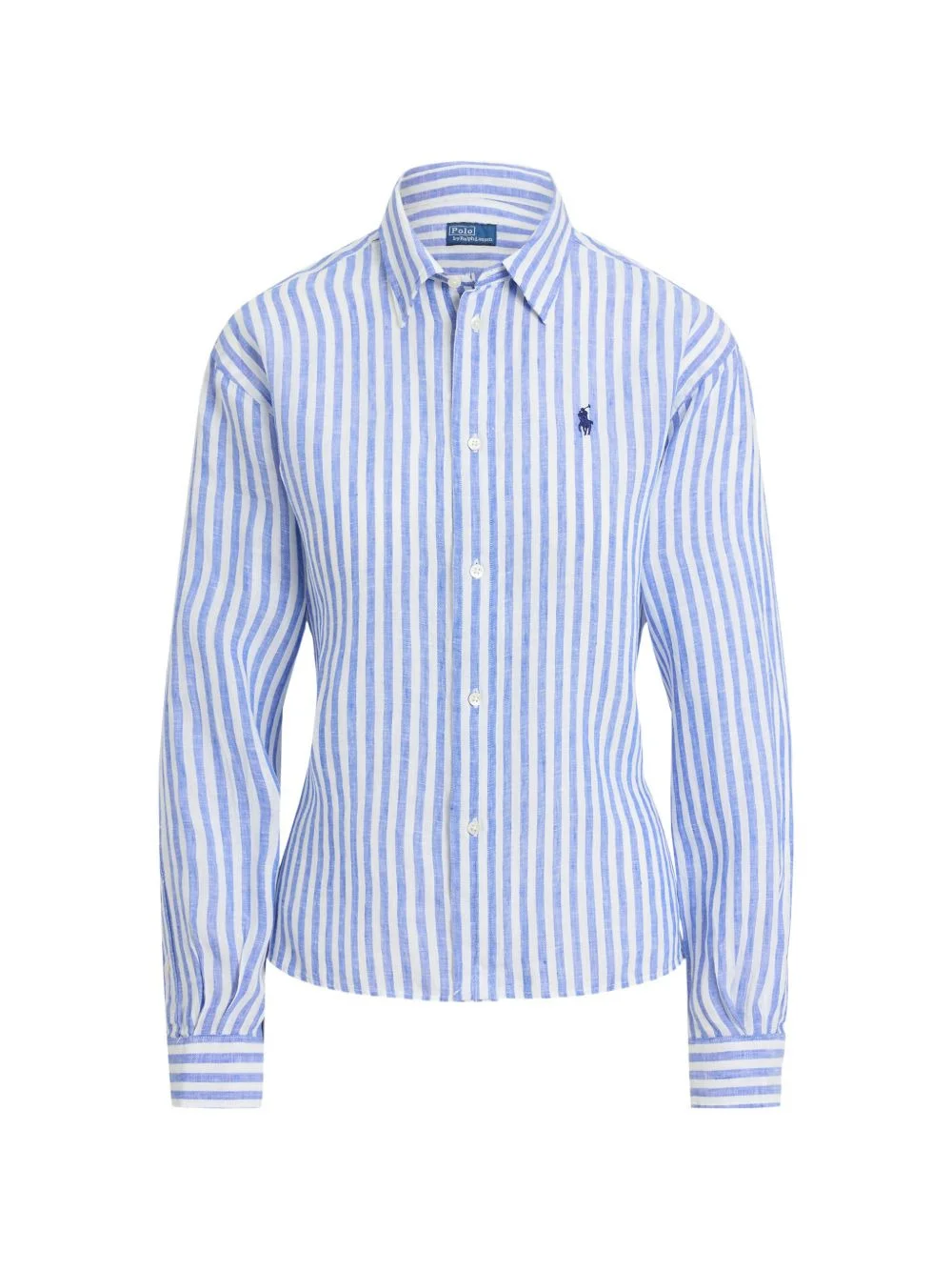gingham linen shirt - 1