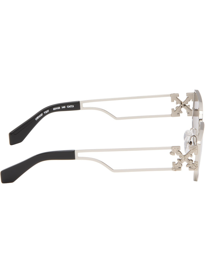 Off-White Silver Allen Sunglasses outlook