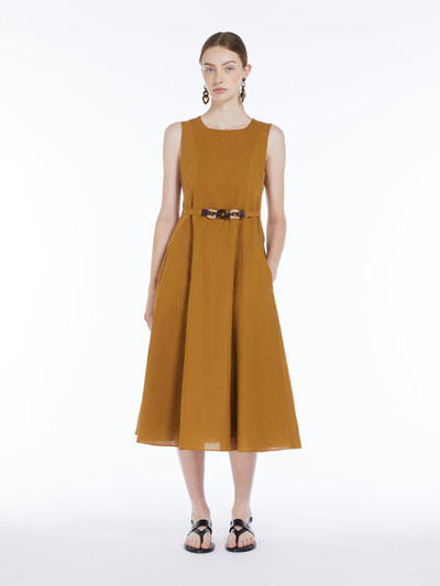 Max Mara Midi linen dress with seams outlook