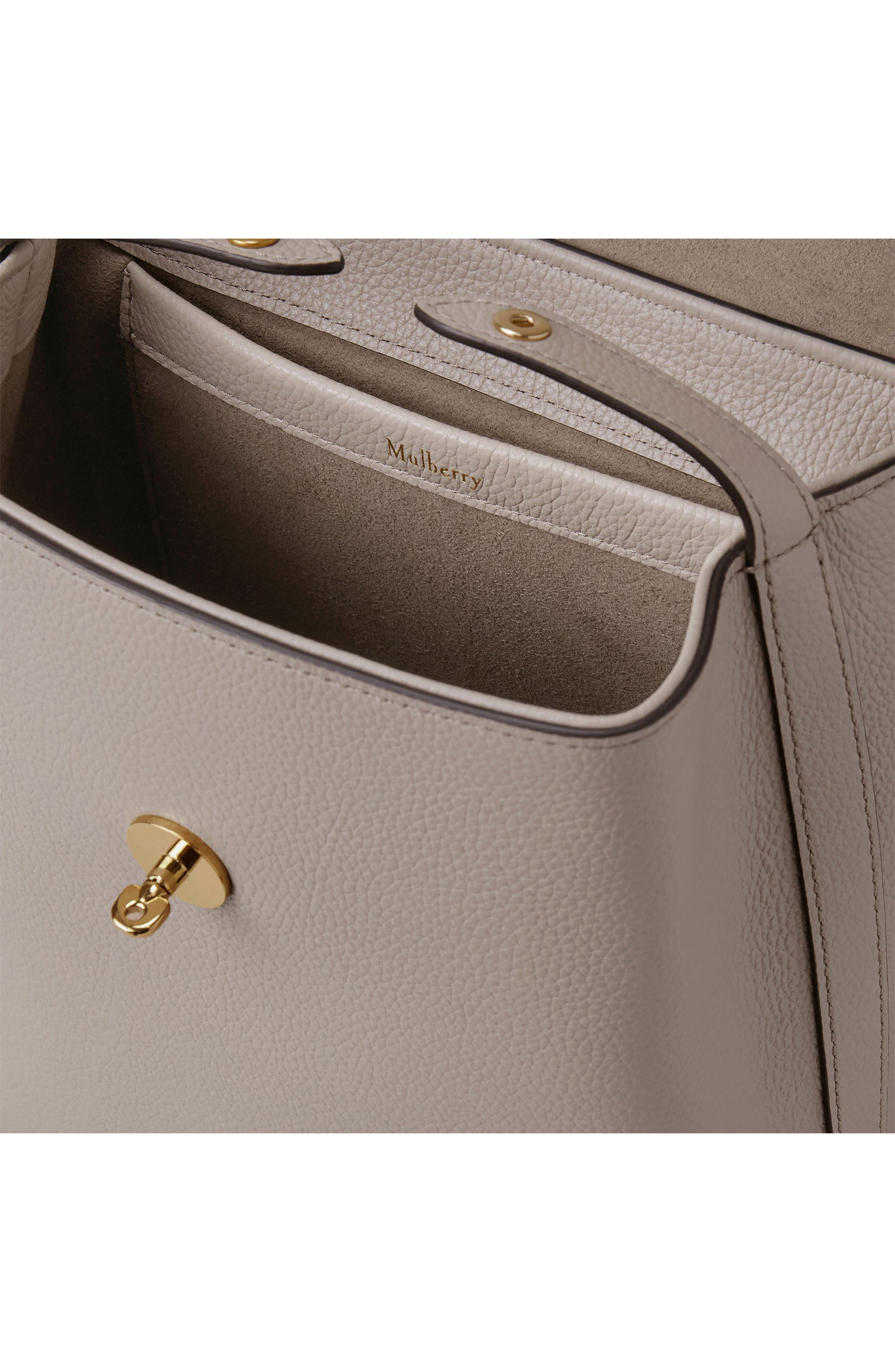 Mulberry Mini Bayswater Leather Backpack in Cashmere Taupe at Nordstrom - 4