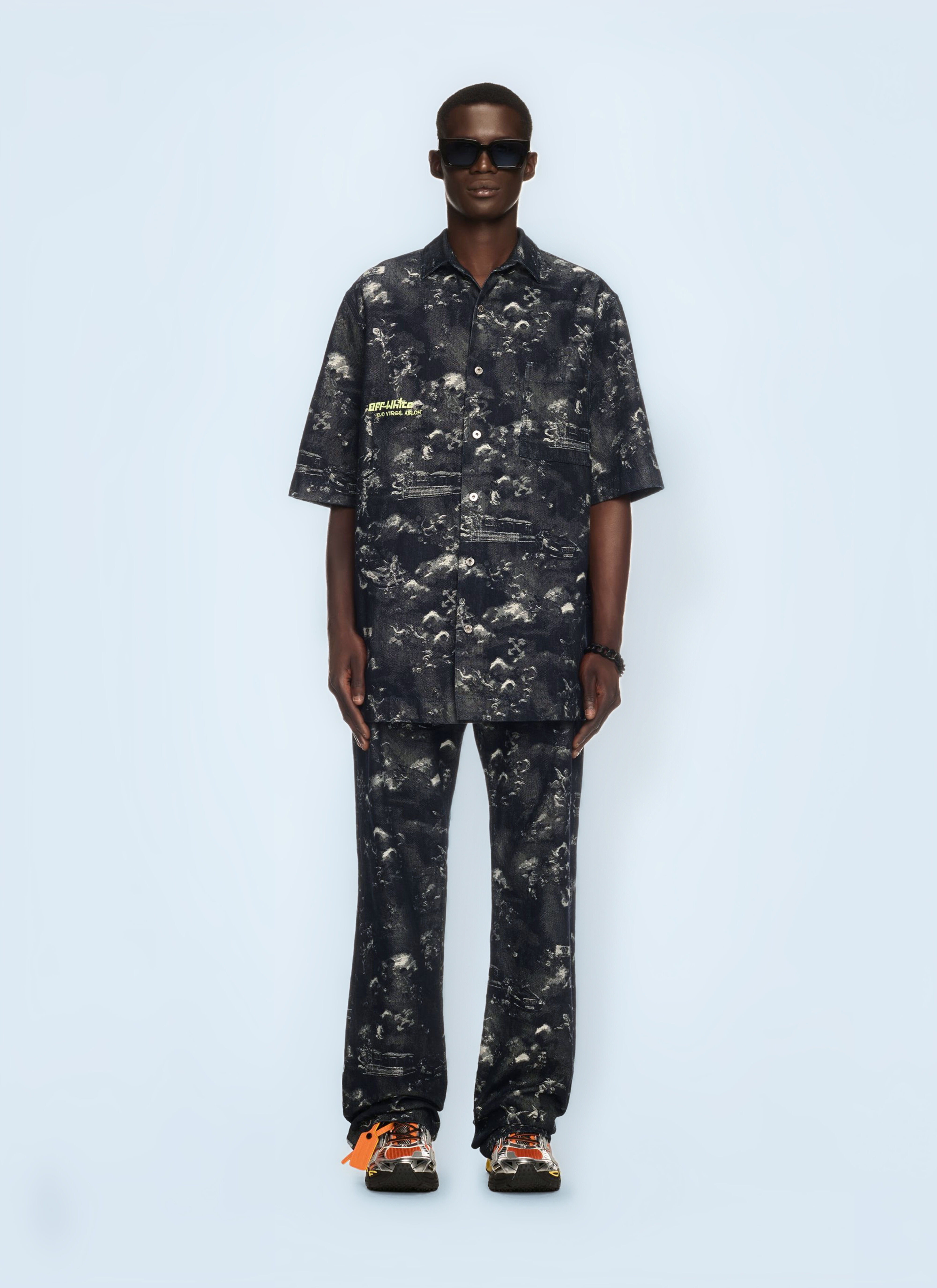 Jacquard Fresco Bowling Shirt - 1