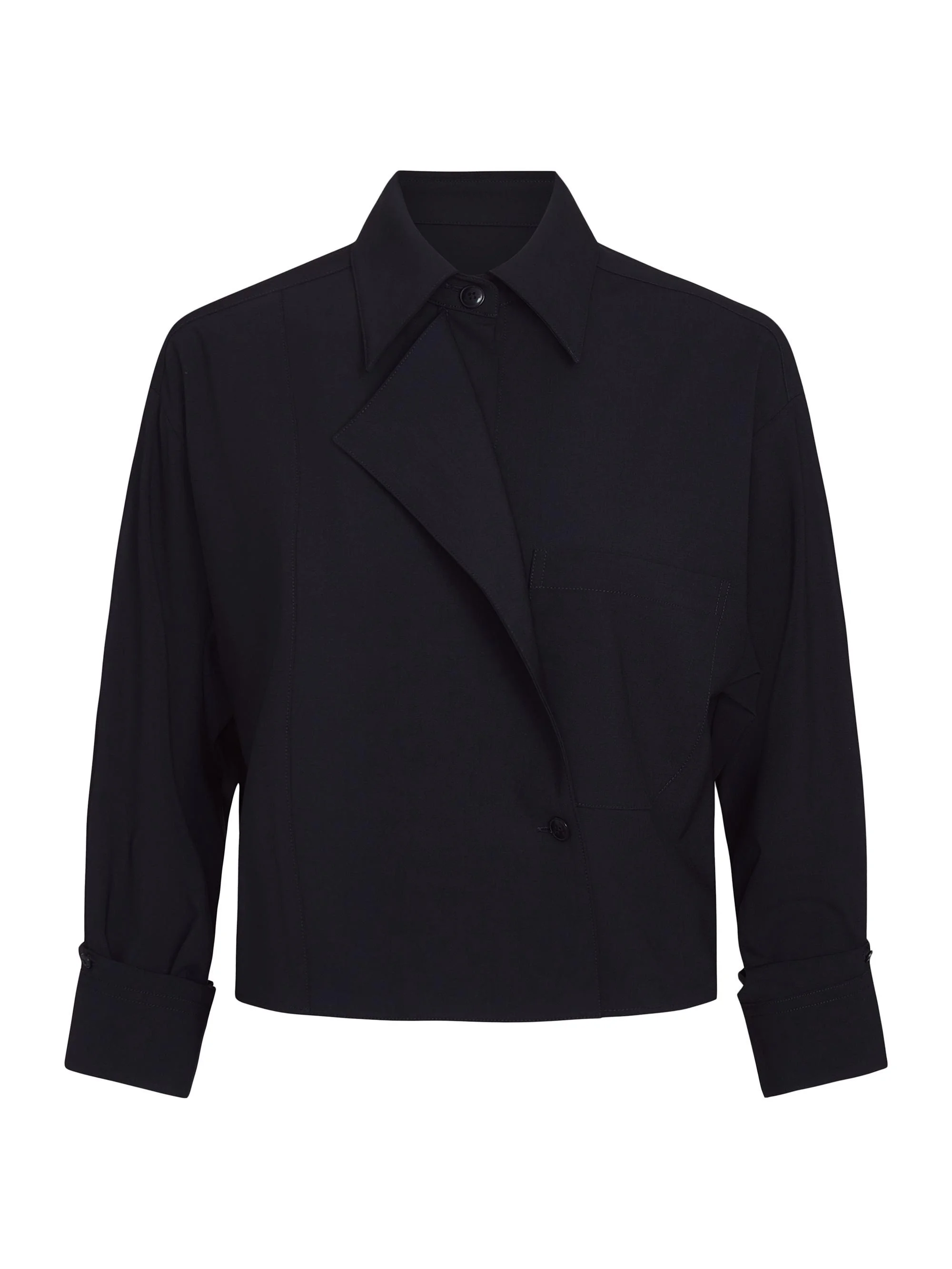 Women's Next Chapter Asymmetric Shirt - Midnight - 1