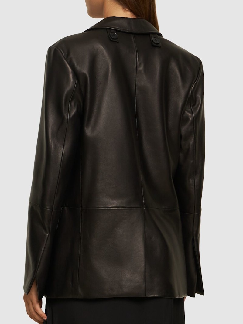 Hayes leather blazer - 3