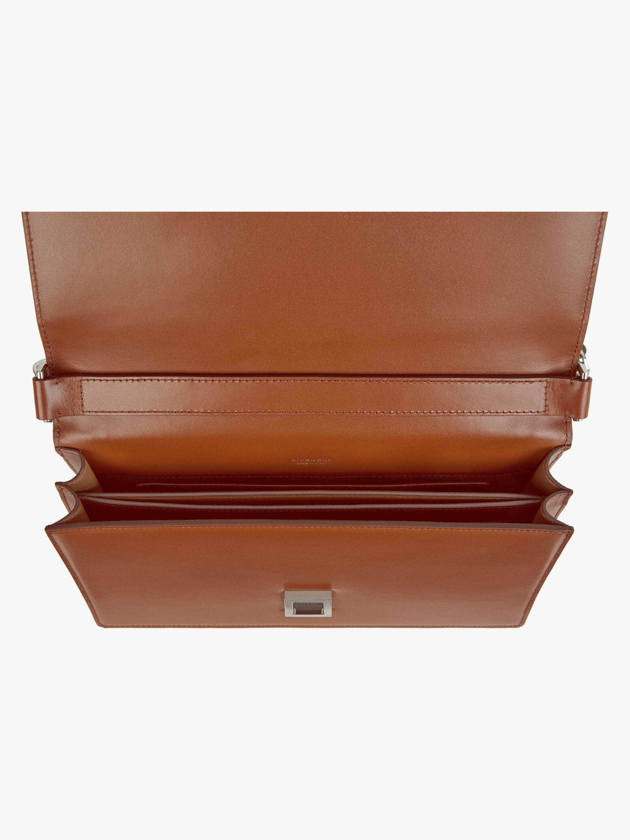MEDIUM 4G BAG IN BOX LEATHER WITH CHAIN - 6
