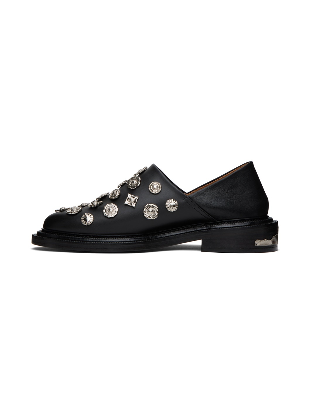 SSENSE Exclusive Black Decorated Loafers - 3