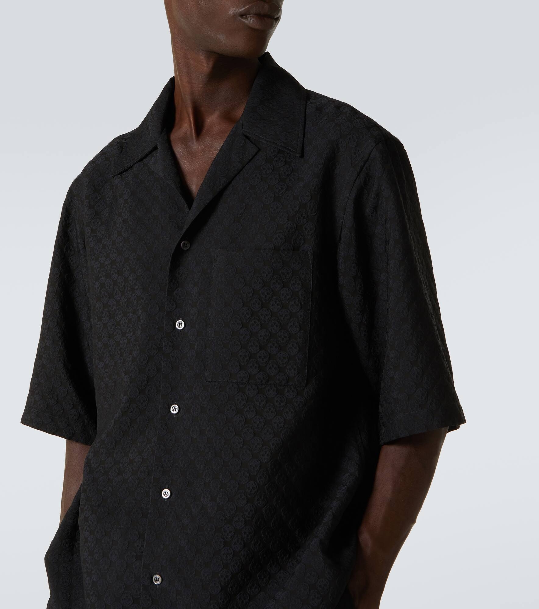 Oversized bowling shirt - 5