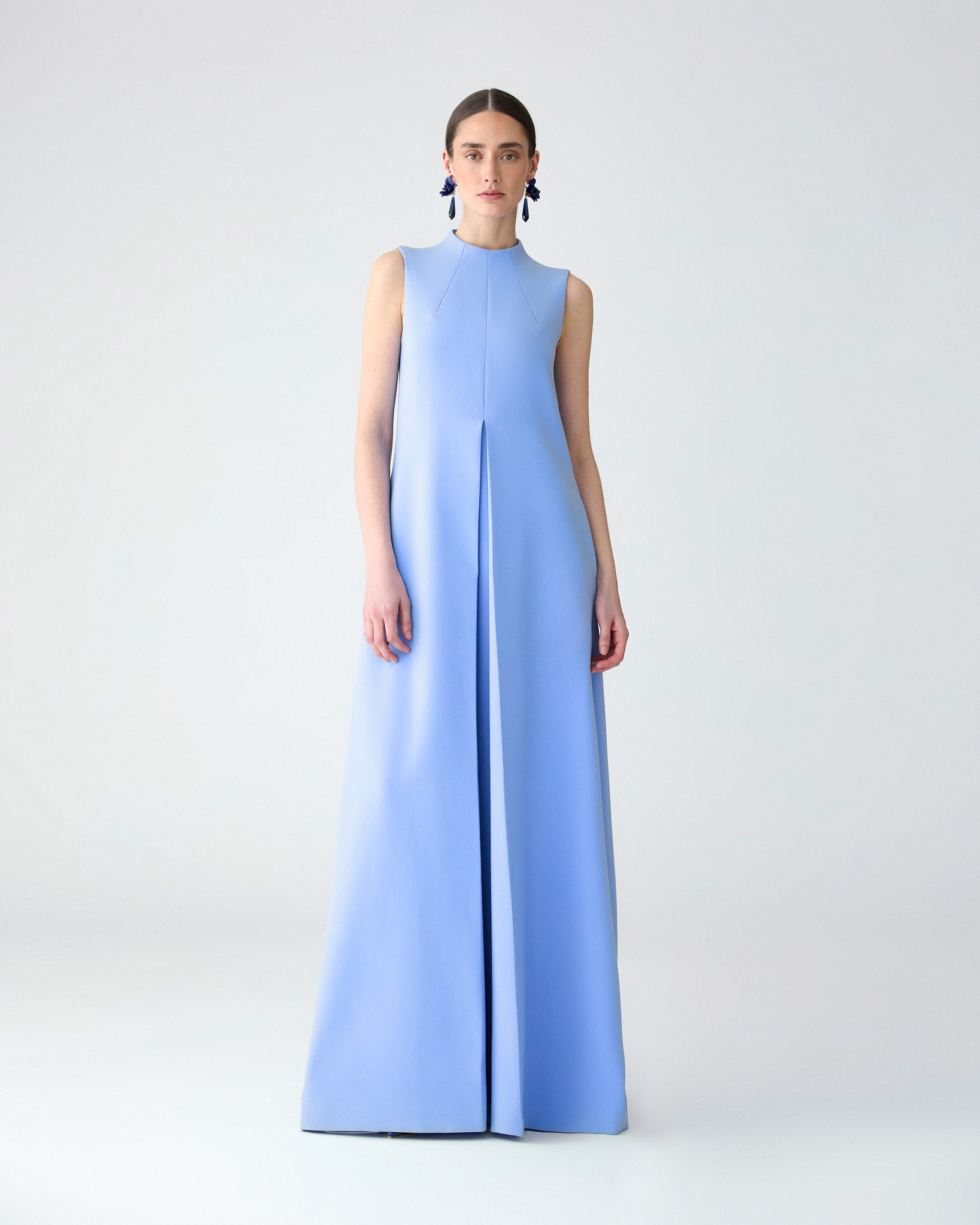 Box Pleat Gown - 2