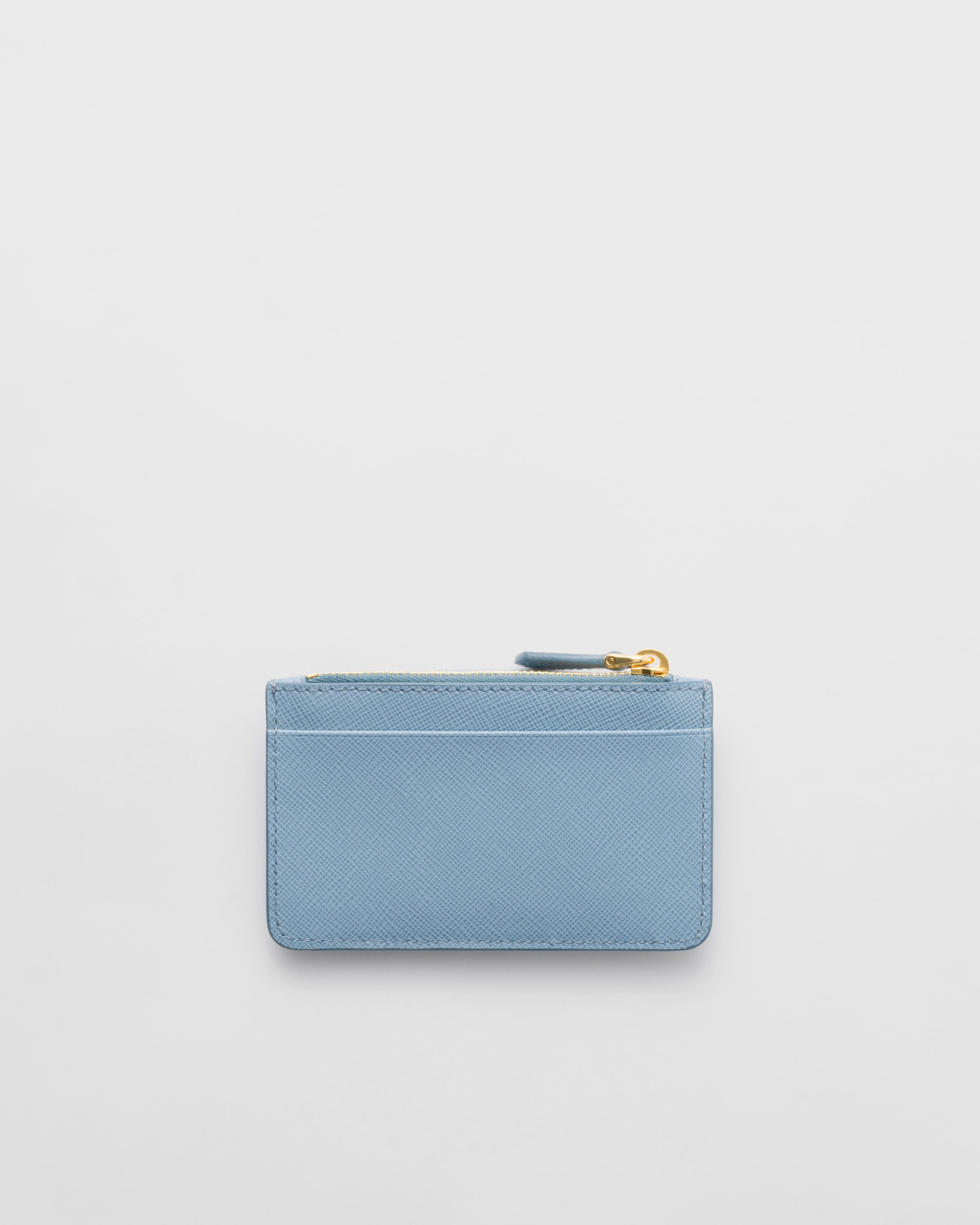 Saffiano and smooth leather card holder - 3