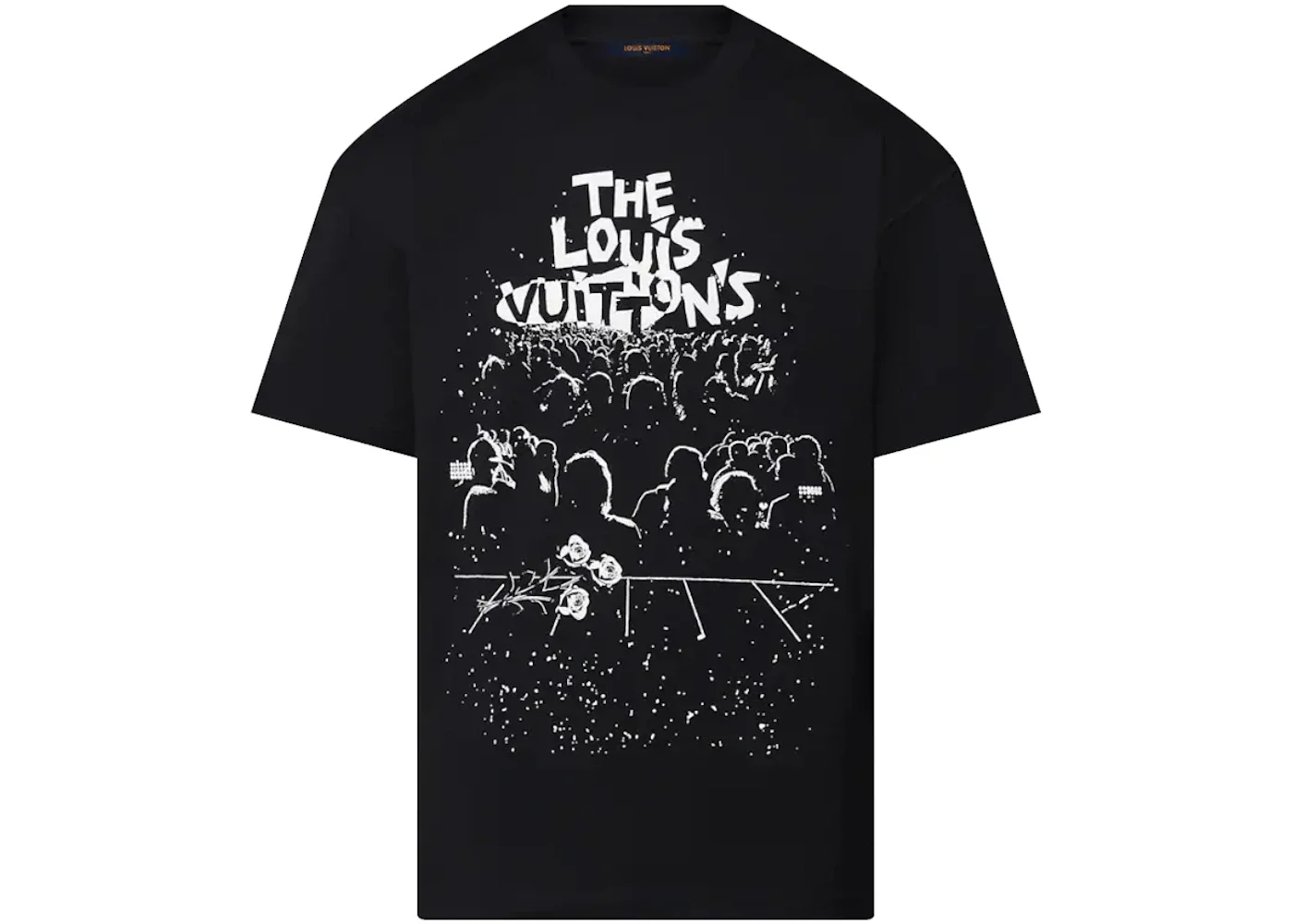 Louis Vuitton LV Concert Print T-shirt Black - 1