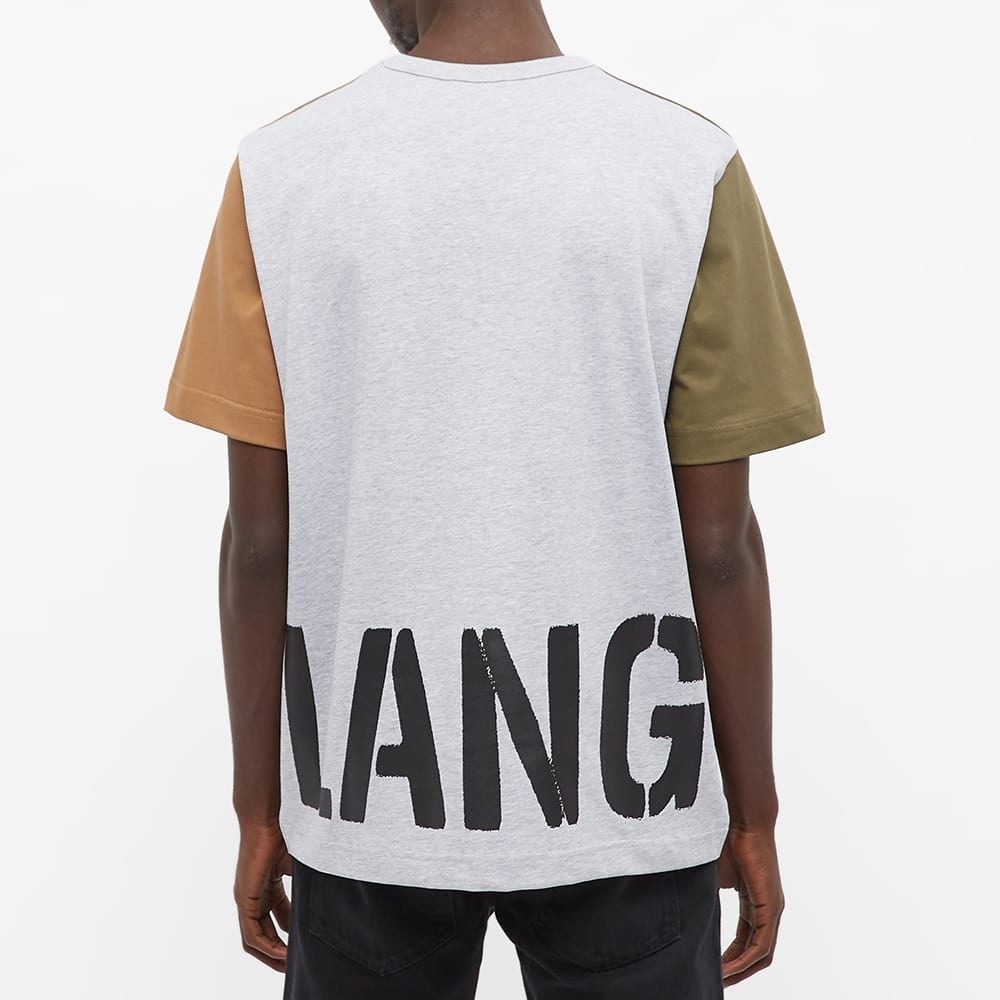 Helmut Lang Logo Patchwork Tee - 6