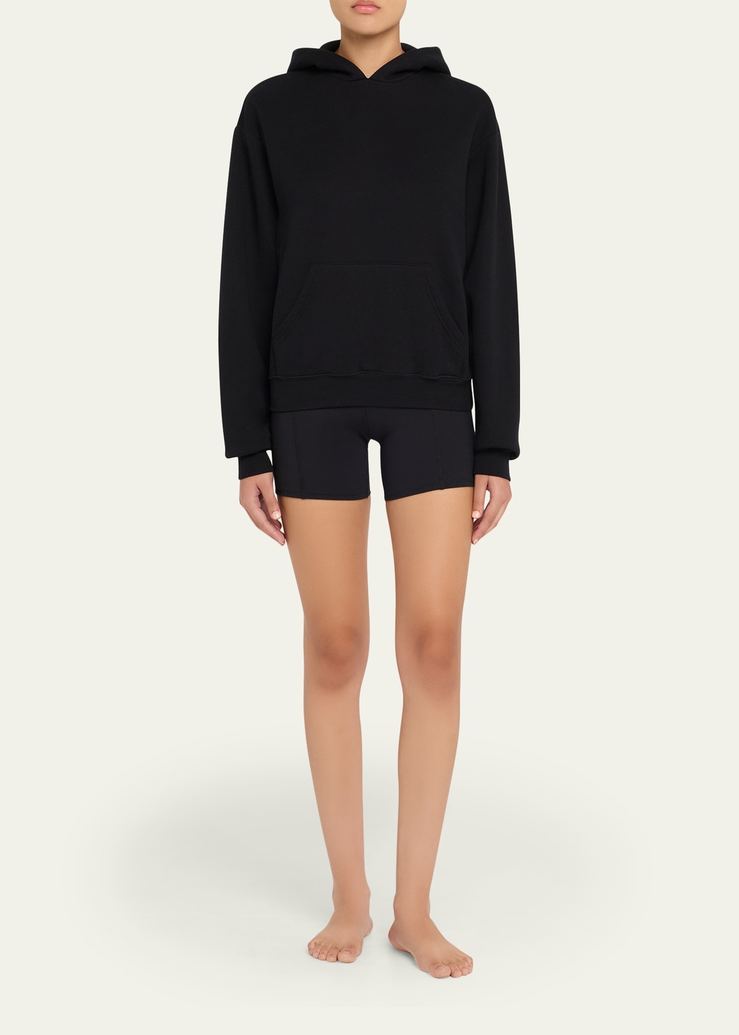 Cotton Fleece Hooded Pullover - 2