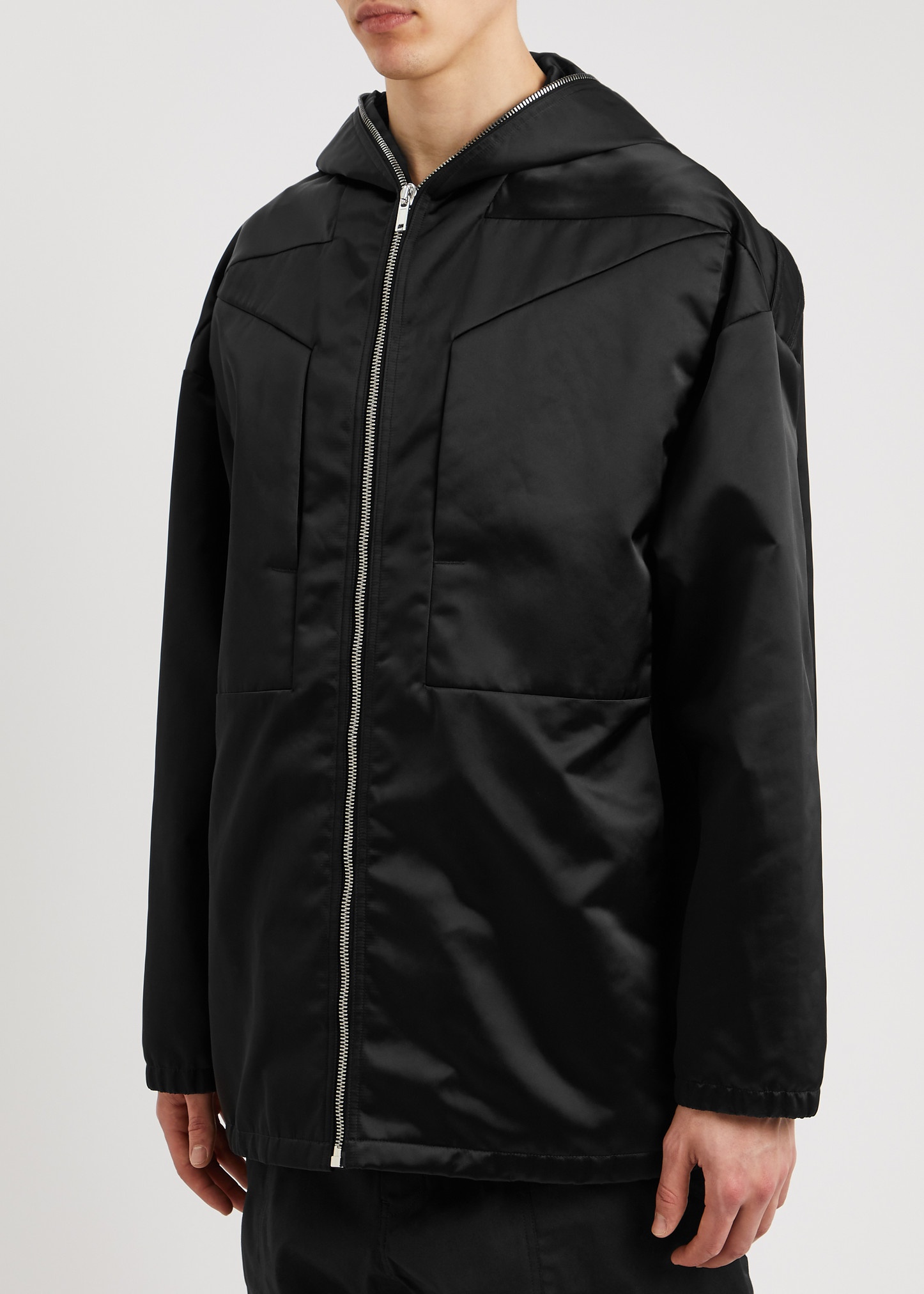 Giacco hooded nylon jacket - 2