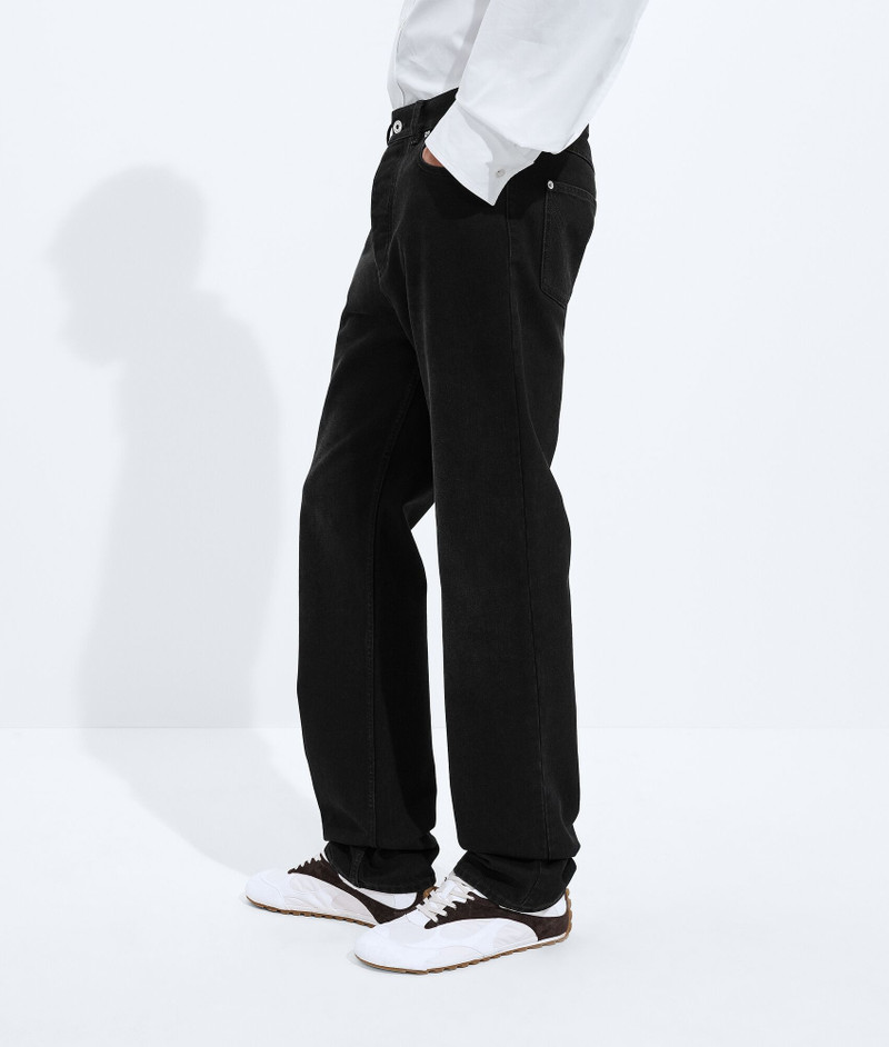 Bottega Veneta Faded Black Straight Leg Jeans outlook