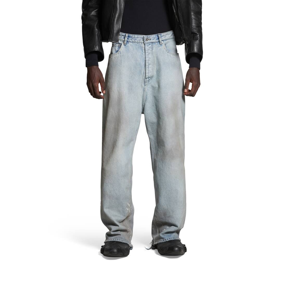 Bootcut Pants in Light Blue