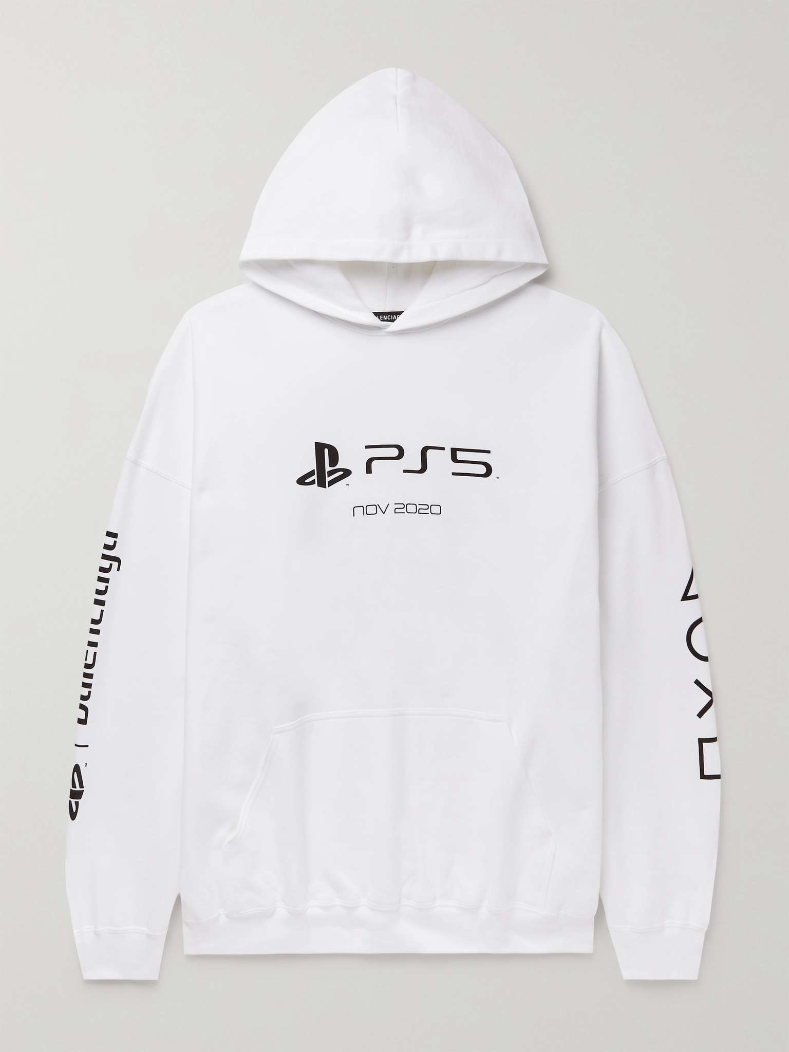 + PlayStation Printed Cotton-Jersey Hoodie - 1