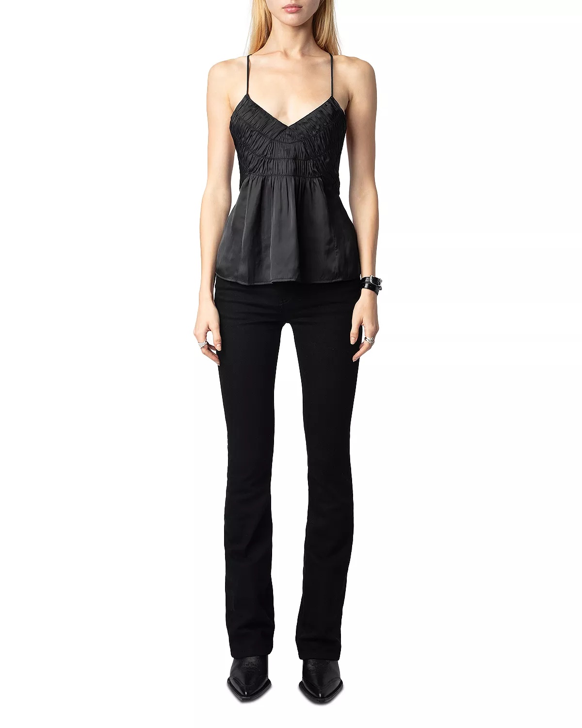 Cayonne Satin Top - 2