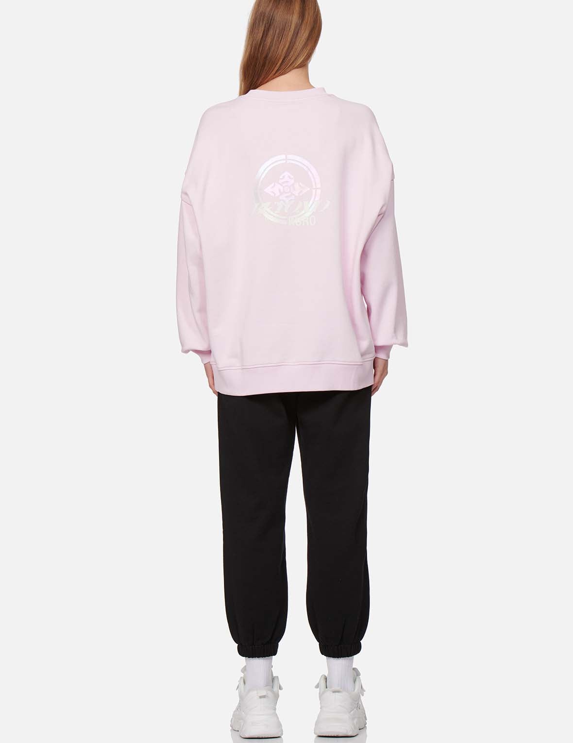 Kamon Pearl Reflective Print Sweatshirt - 5