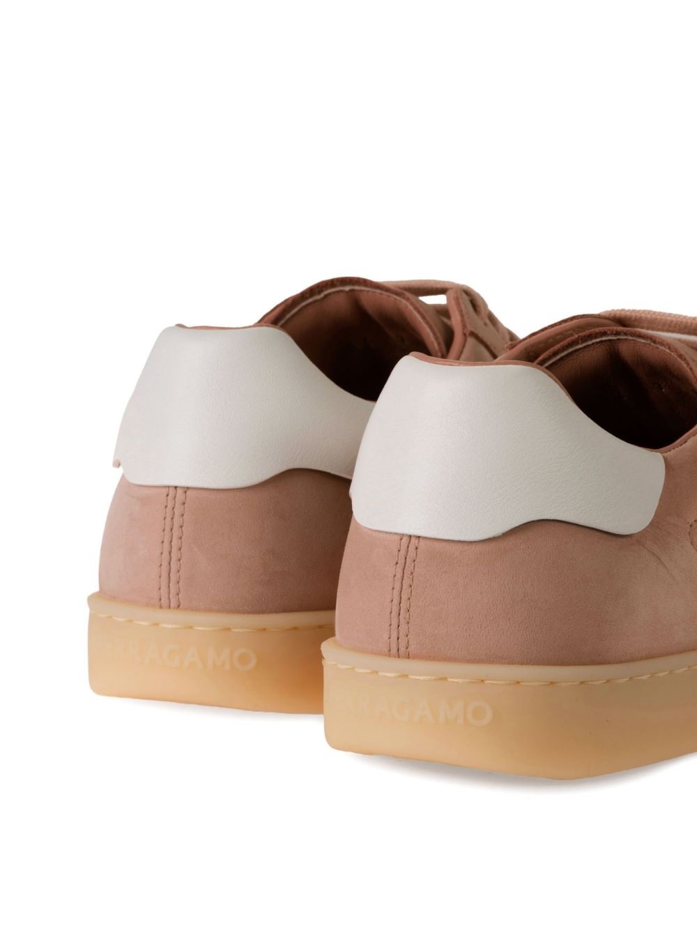 suede low-top trainers - 5