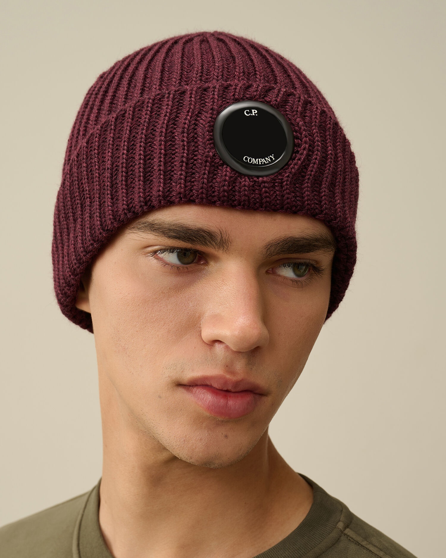 Extra Fine Merino Wool Lens Beanie - 2