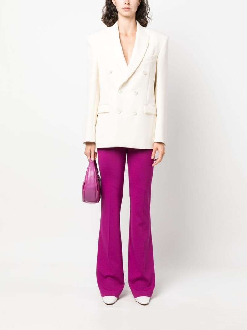 PINKO flared high-rise trousers outlook