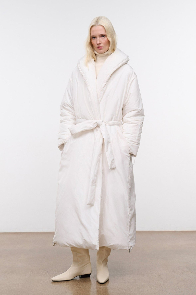 STAUD VAIL COAT IVORY 4