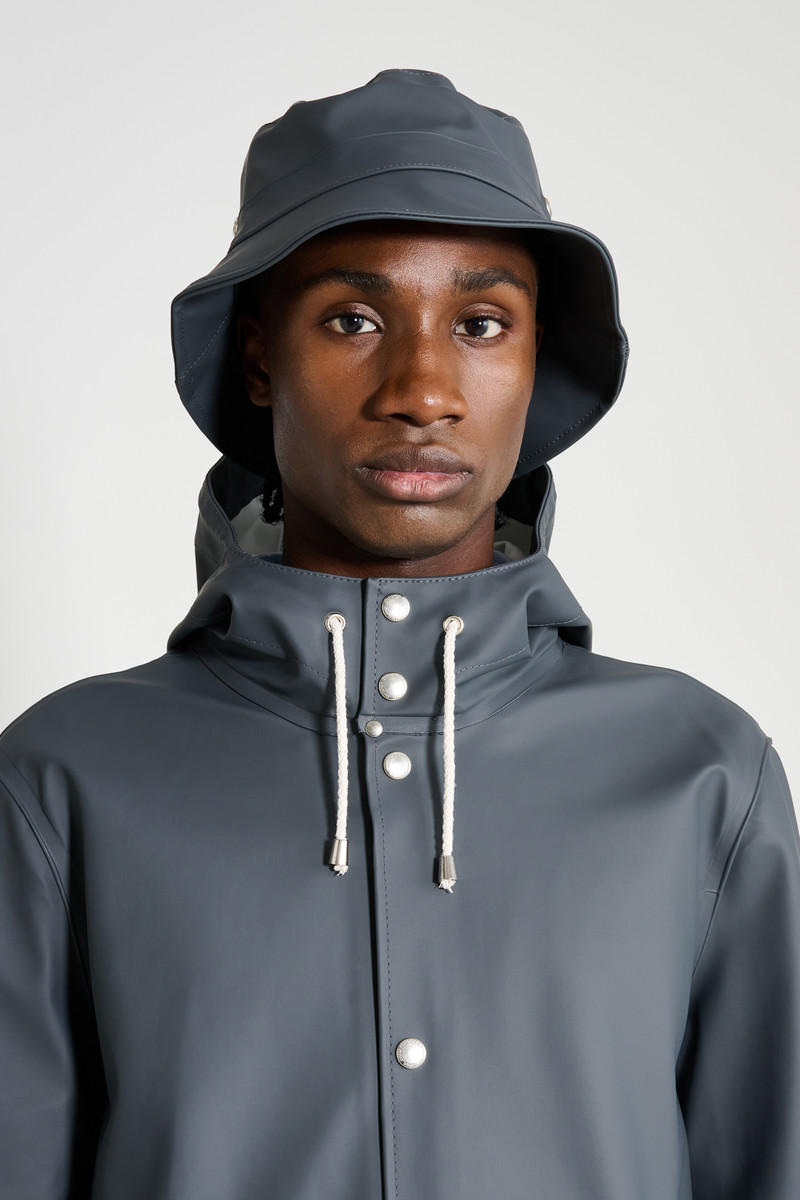 Stutterheim Beckholmen Bucket Hat Charcoal outlook