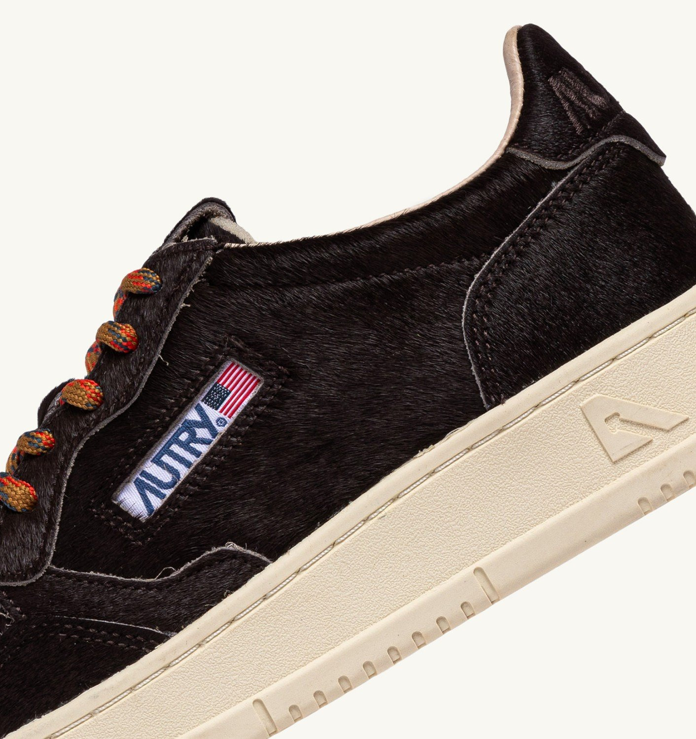 MEDALIST LOW SNEAKERS IN CHOCOLATE BROWN PONY HAIR EFFECT - 6