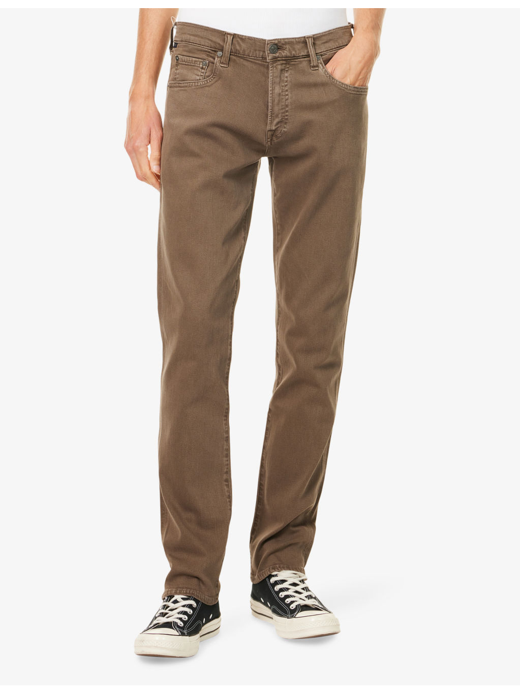 Gage straight-leg mid-rise stretch-denim jeans - 3