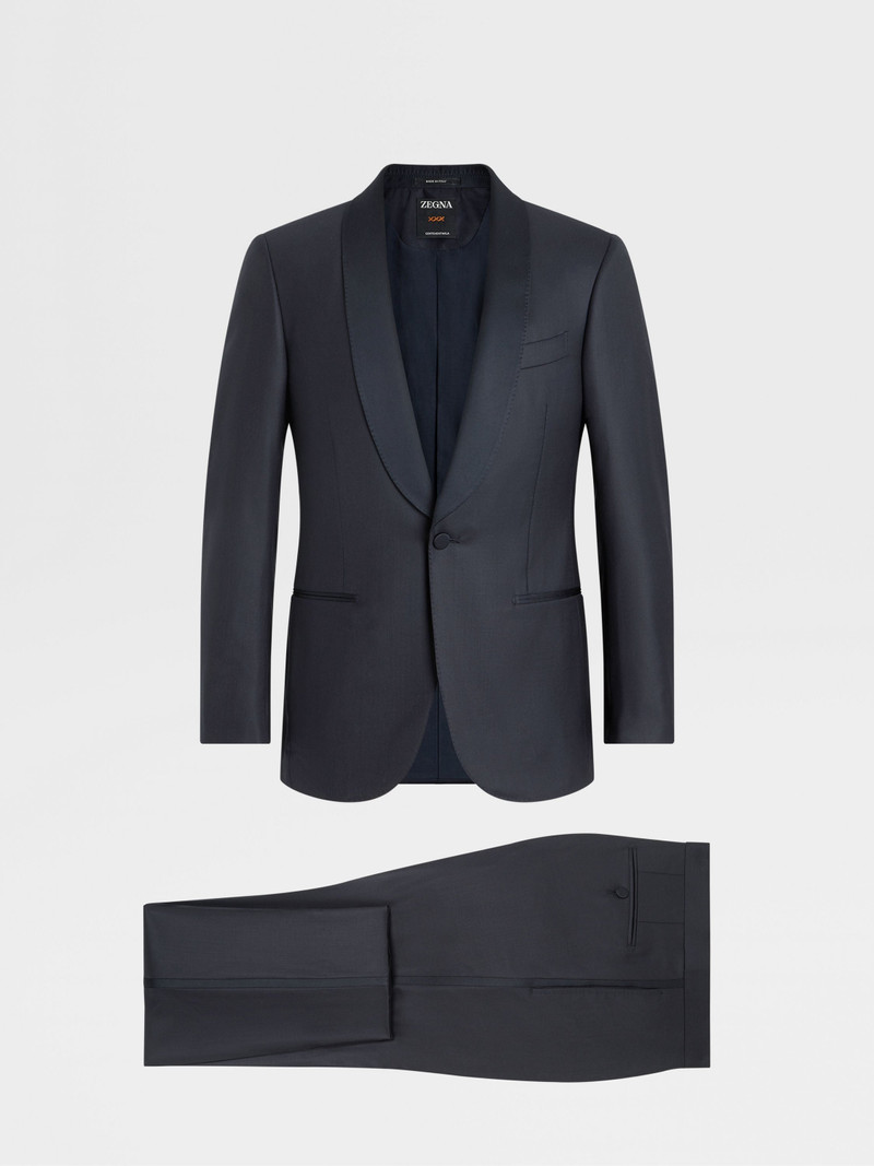 NAVY BLUE CENTOVENTIMILA WOOL SUIT 1