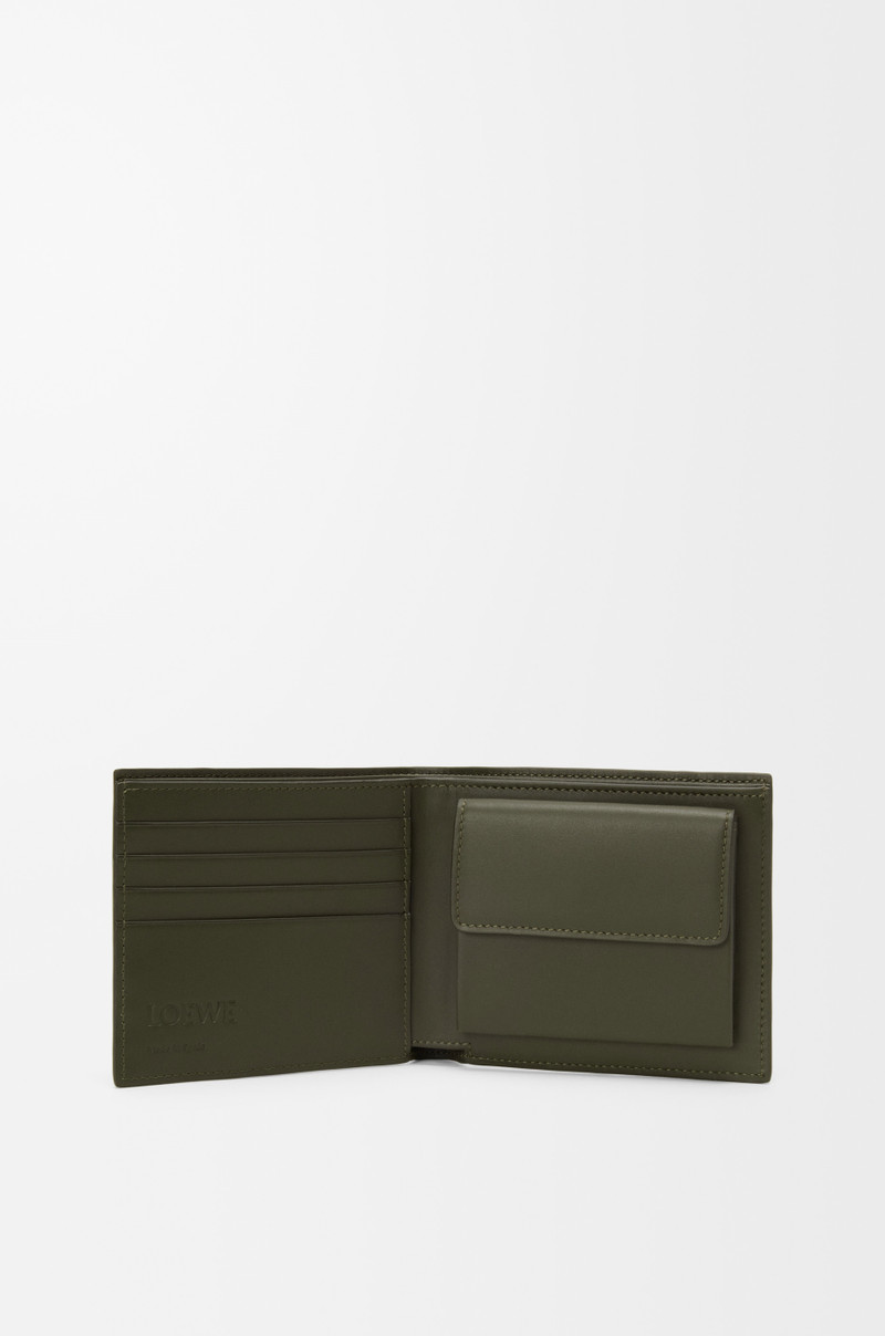 Loewe Puzzle bifold coin wallet in classic calfskin outlook